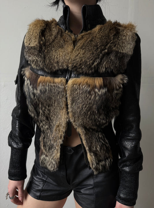 Vintage leather jacket Twinkling Global