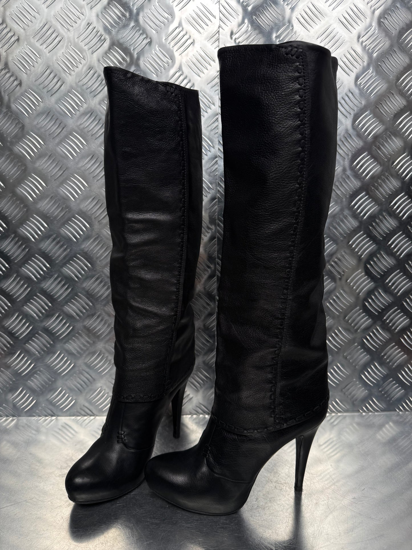 Vintage Fabi leather boots TWINKLING GLOBAL