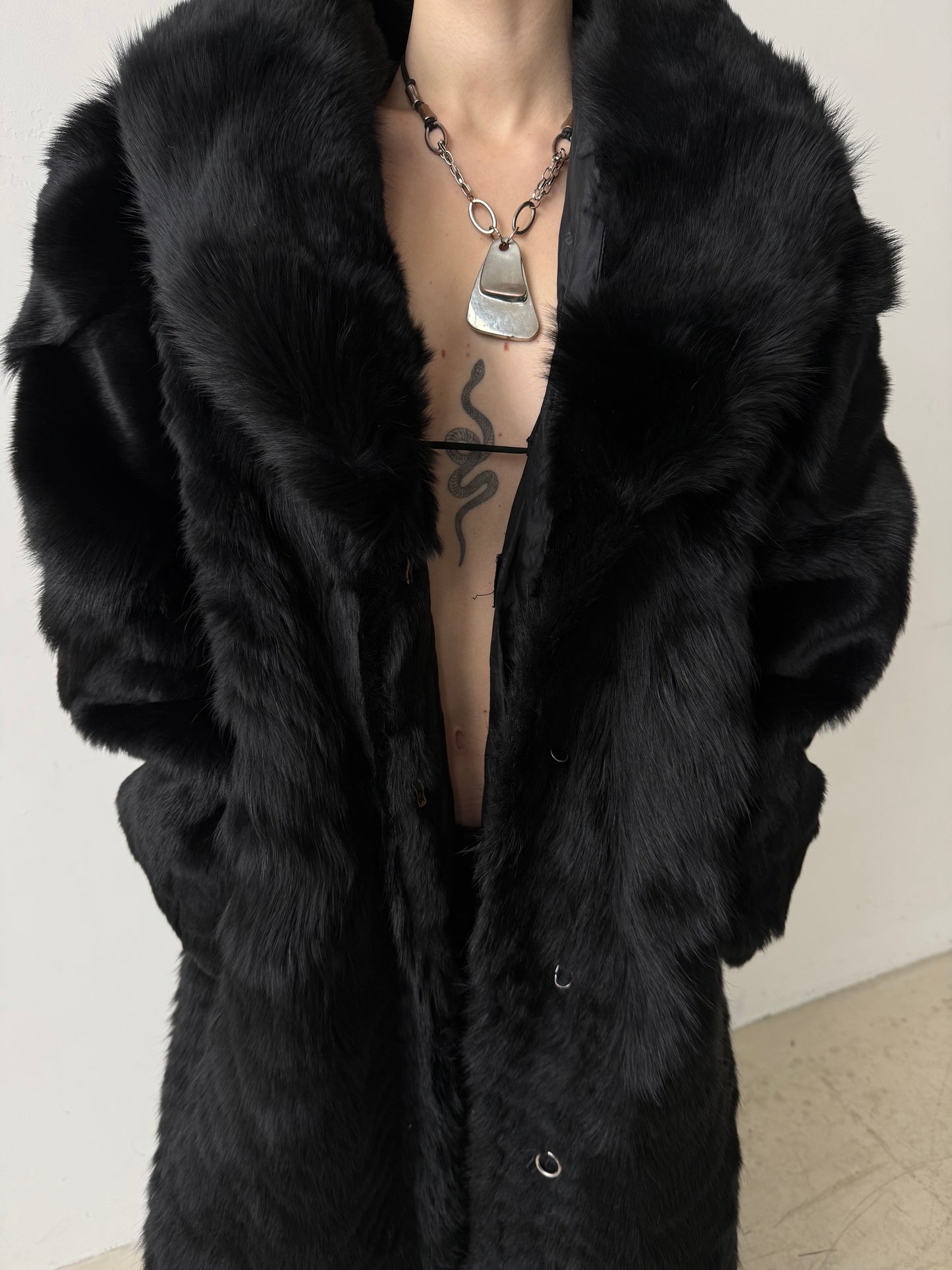 Vintage oversized coat TWINKLING GLOBAL