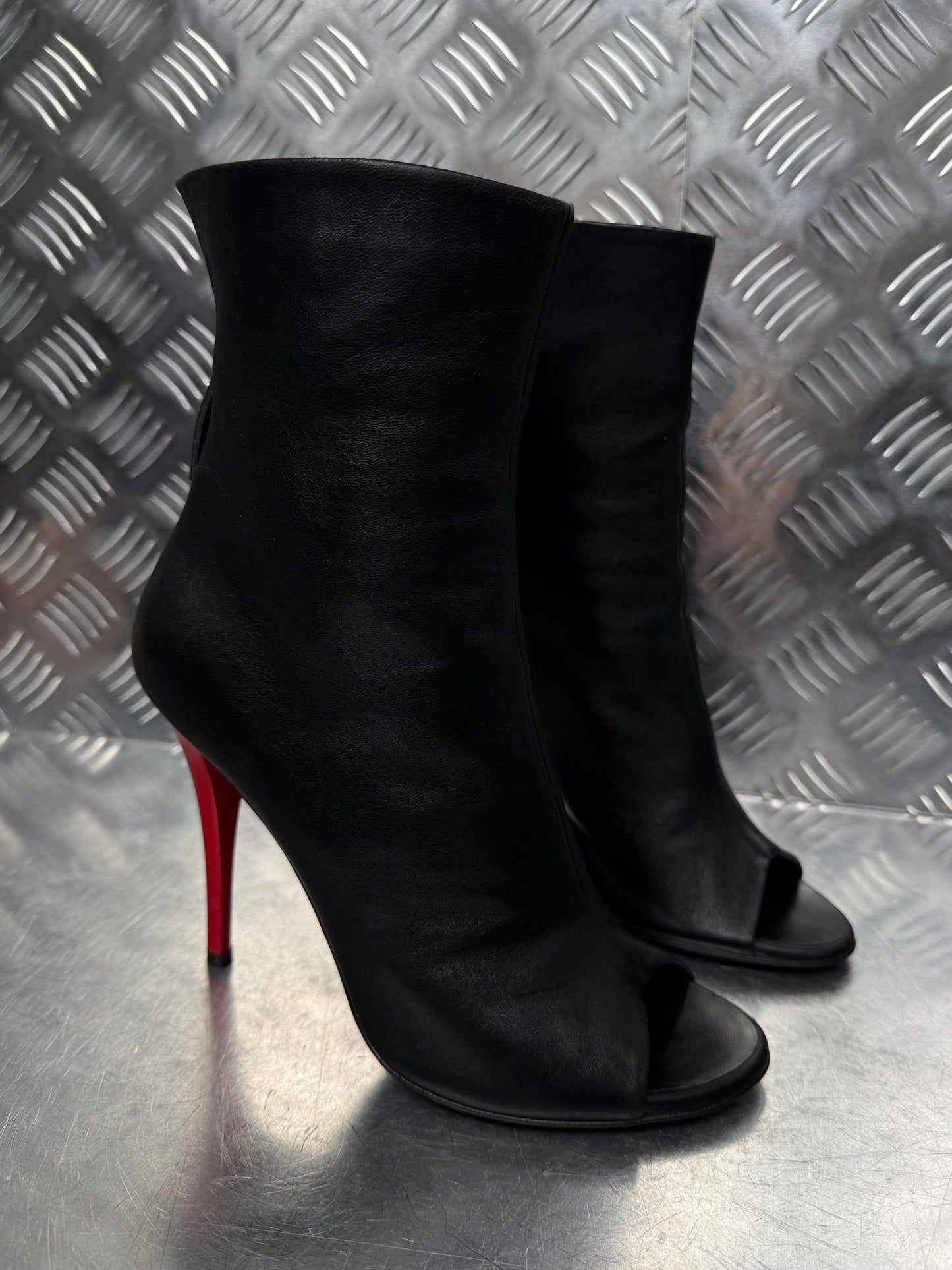Vintage Giuseppe Zanotti leather ankle boots TWINKLING GLOBAL