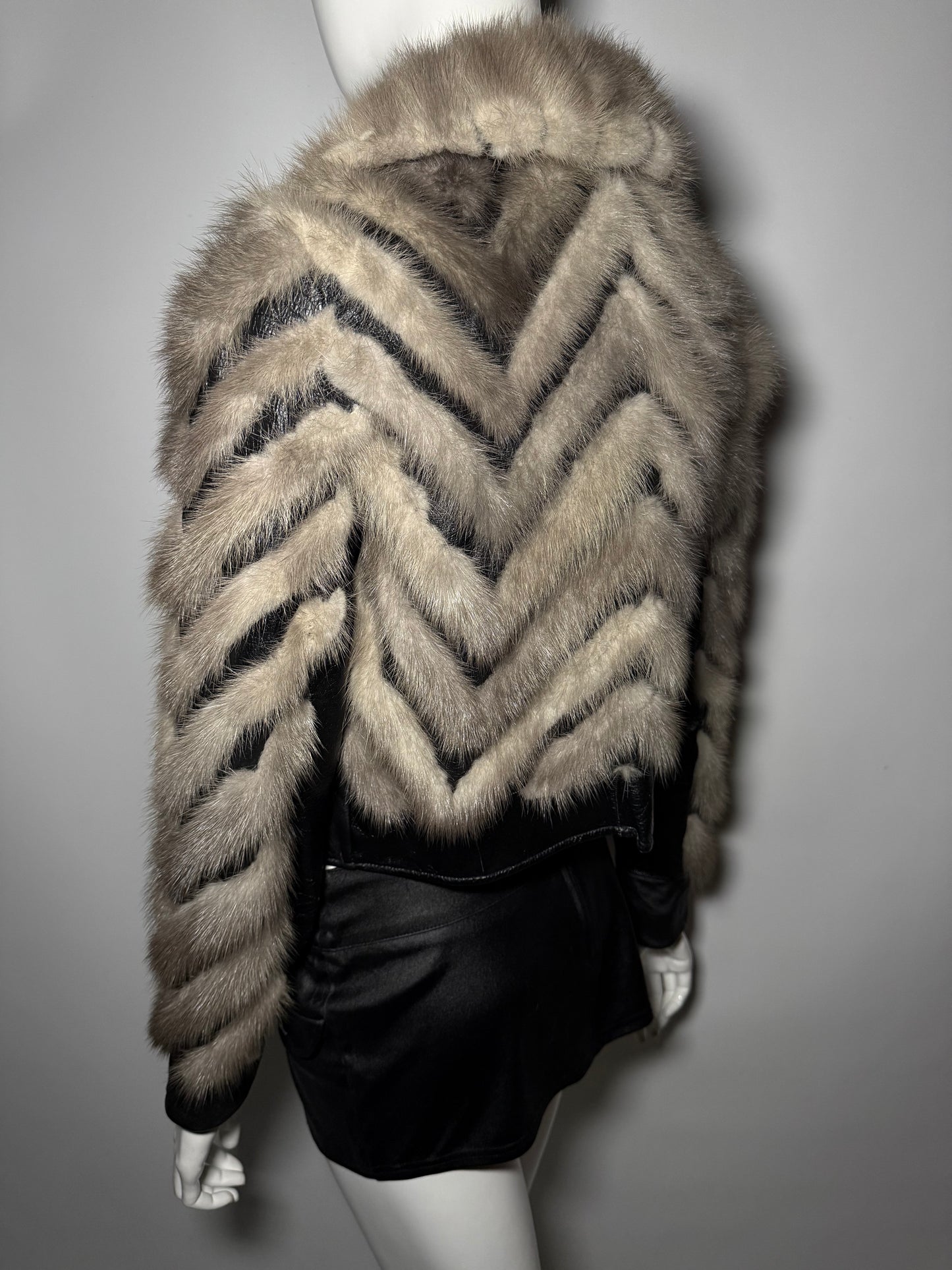 Vintage leather jacket Twinkling Global