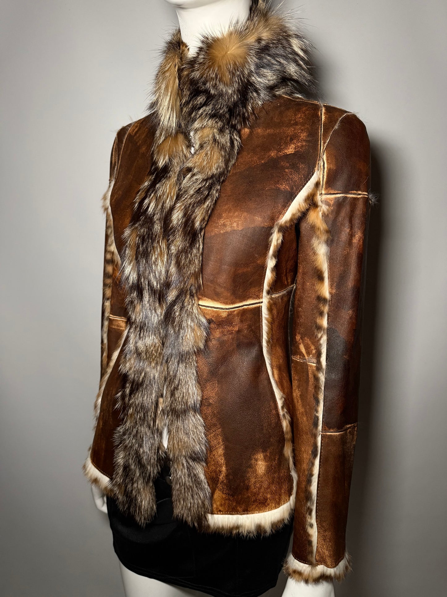 Vintage Italian leather jacket Twinkling Global