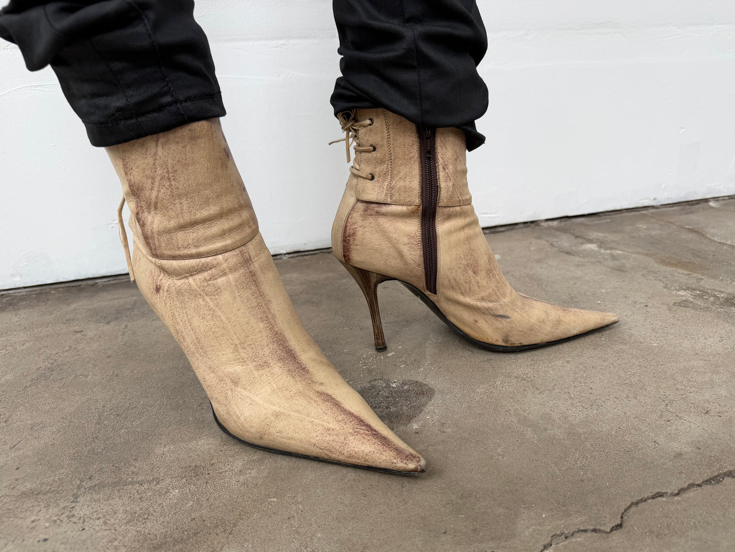 Vintage Loretta Pettinari boots TWINKLING GLOBAL