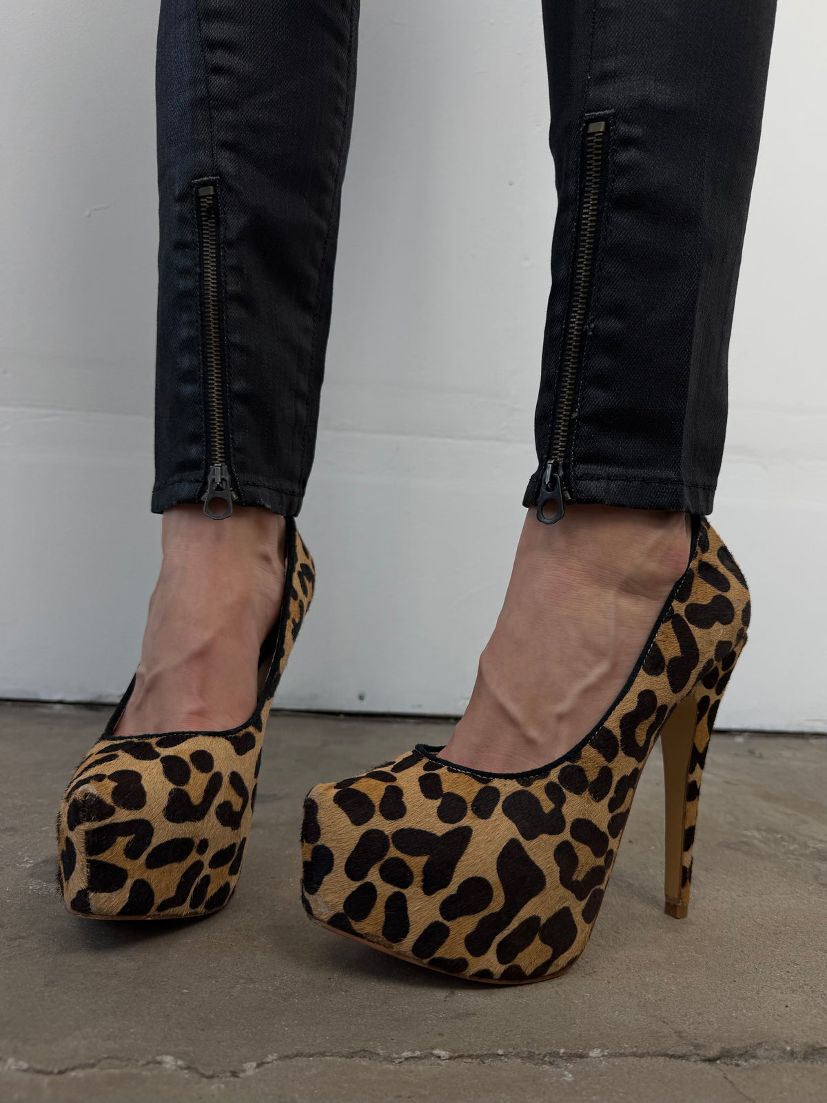Vintage leopard heels TWINKLING GLOBAL