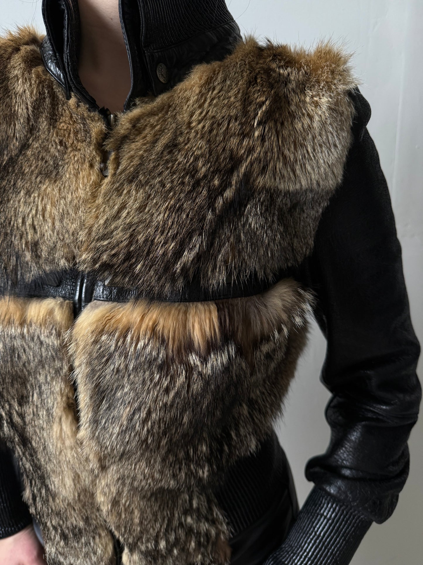 Vintage leather jacket Twinkling Global