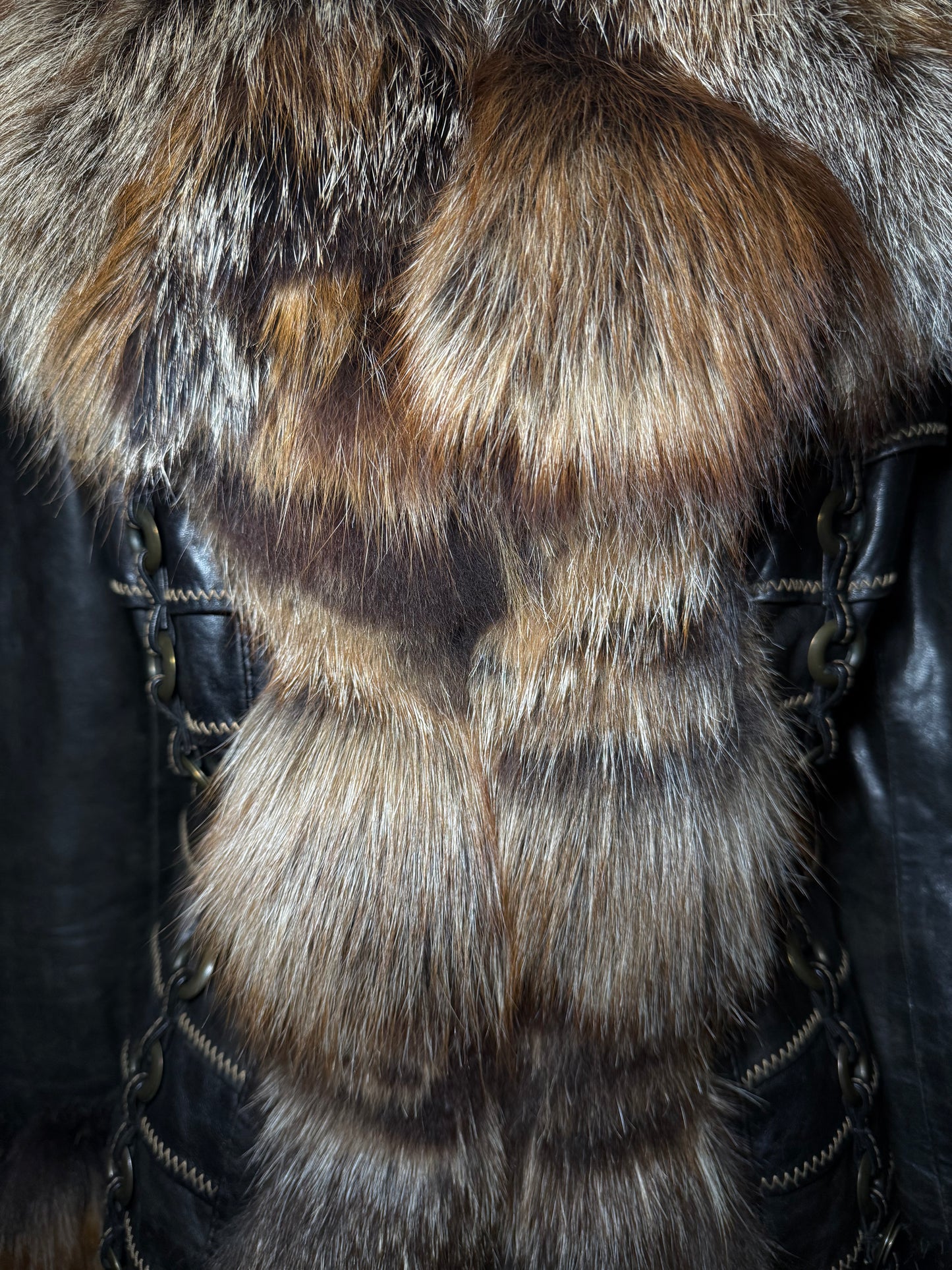 Vintage Leather Jacket TWINKLING GLOBAL