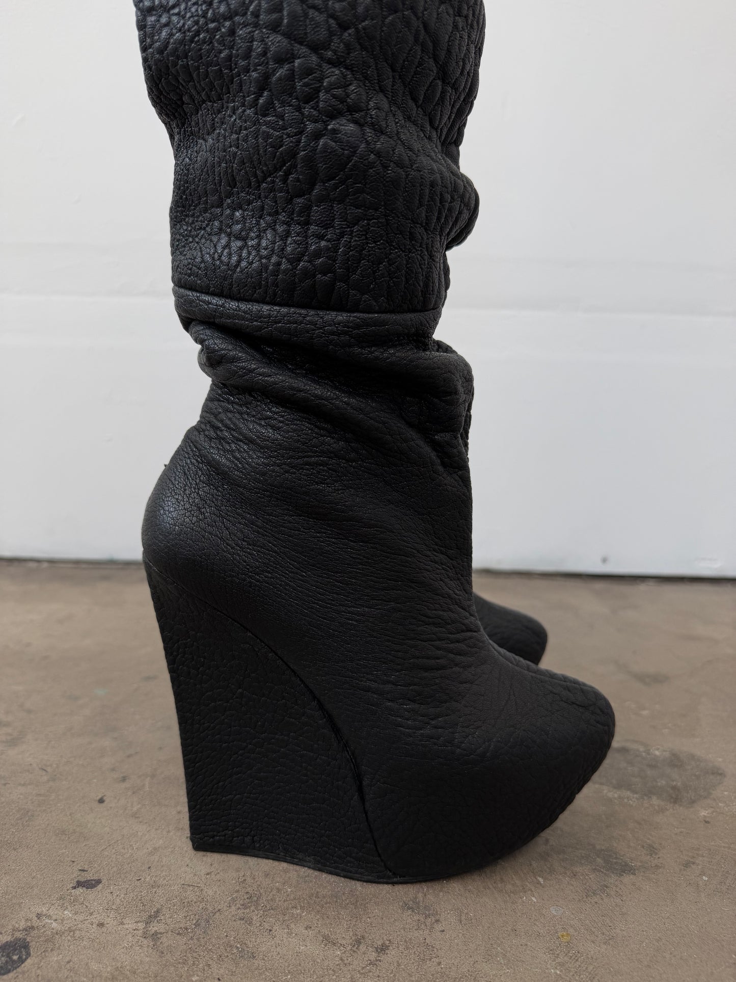 Archive Rock & Republic leather over-the-knee platform boots TWINKLING GLOBAL