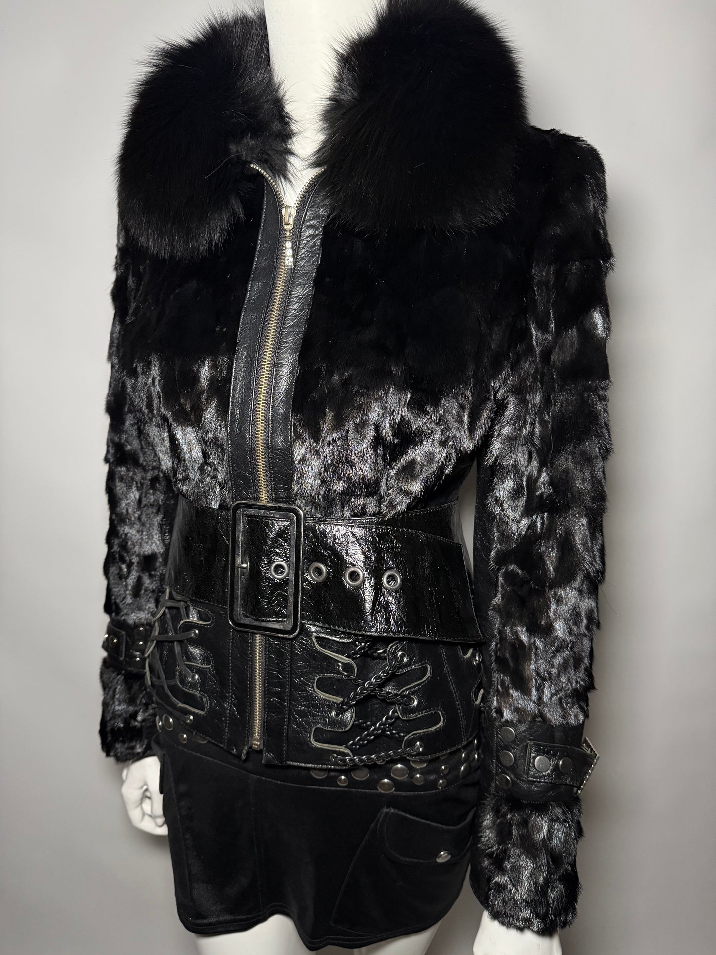 Vintage Leather Jacket TWINKLING GLOBAL