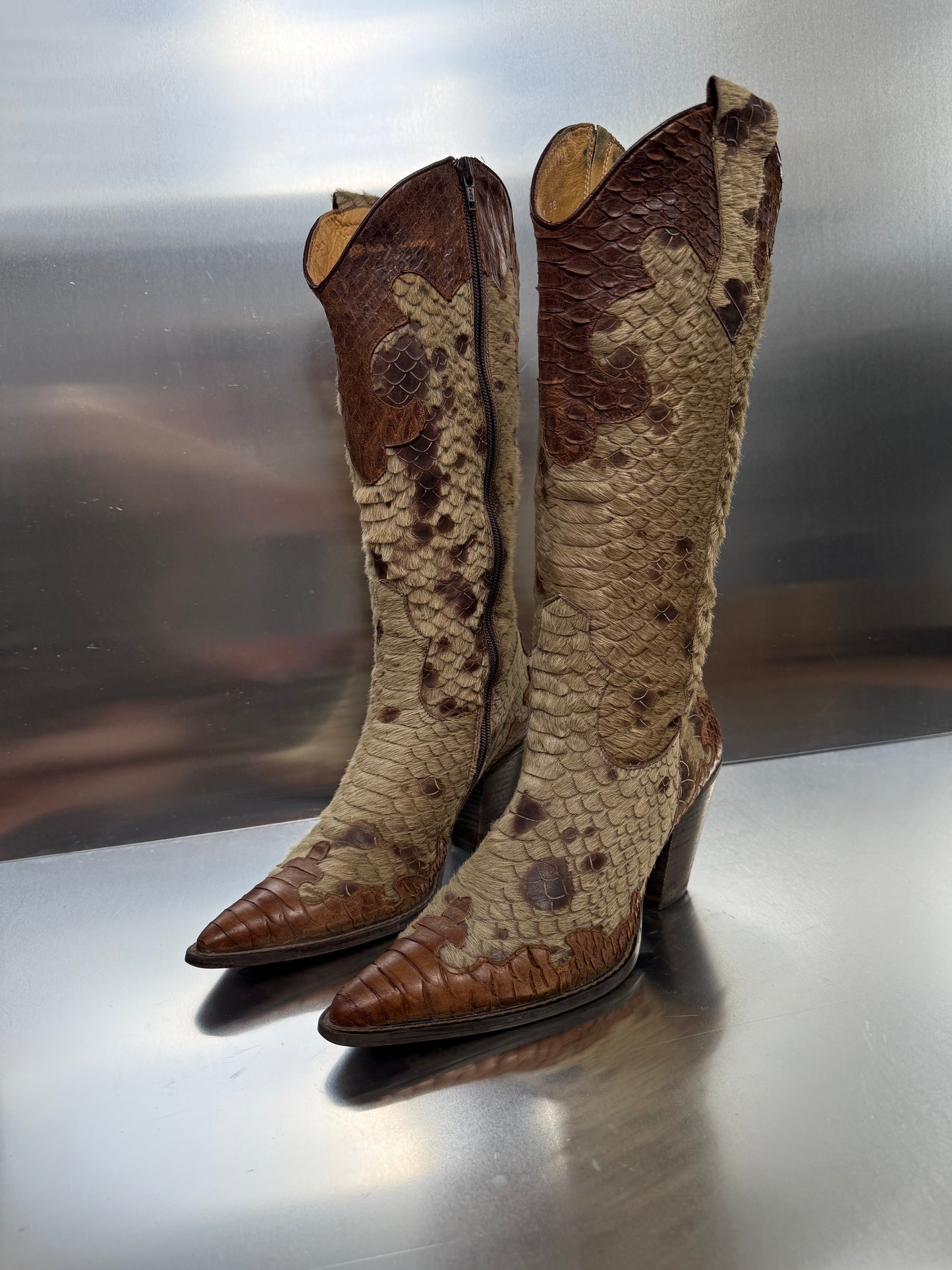Vintage Cowboy Boots Sandra - TWINKLING GLOBAL