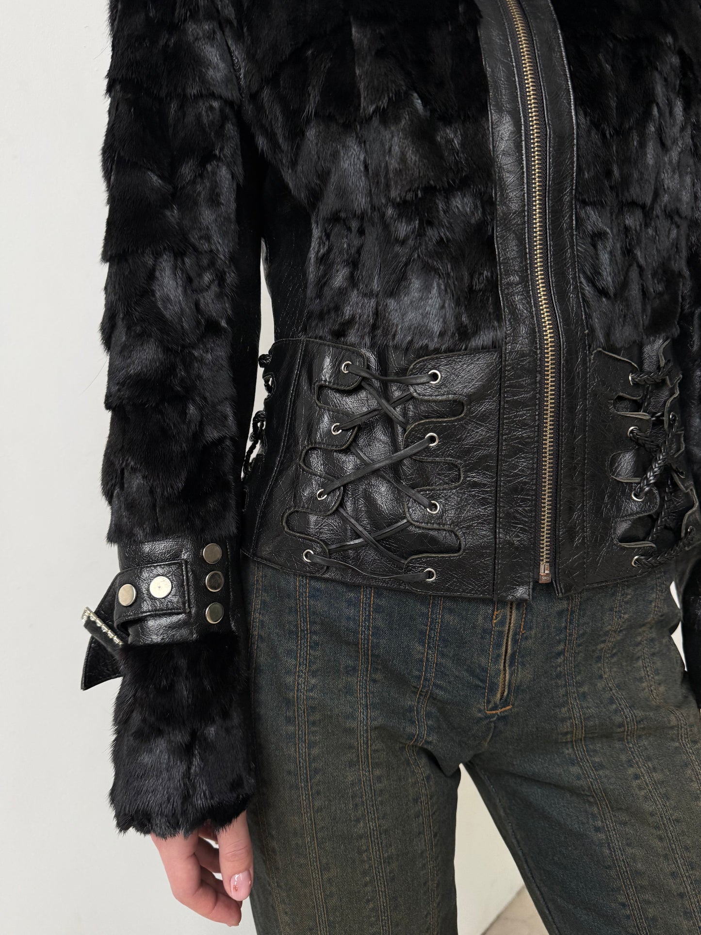 Vintage Leather Jacket TWINKLING GLOBAL
