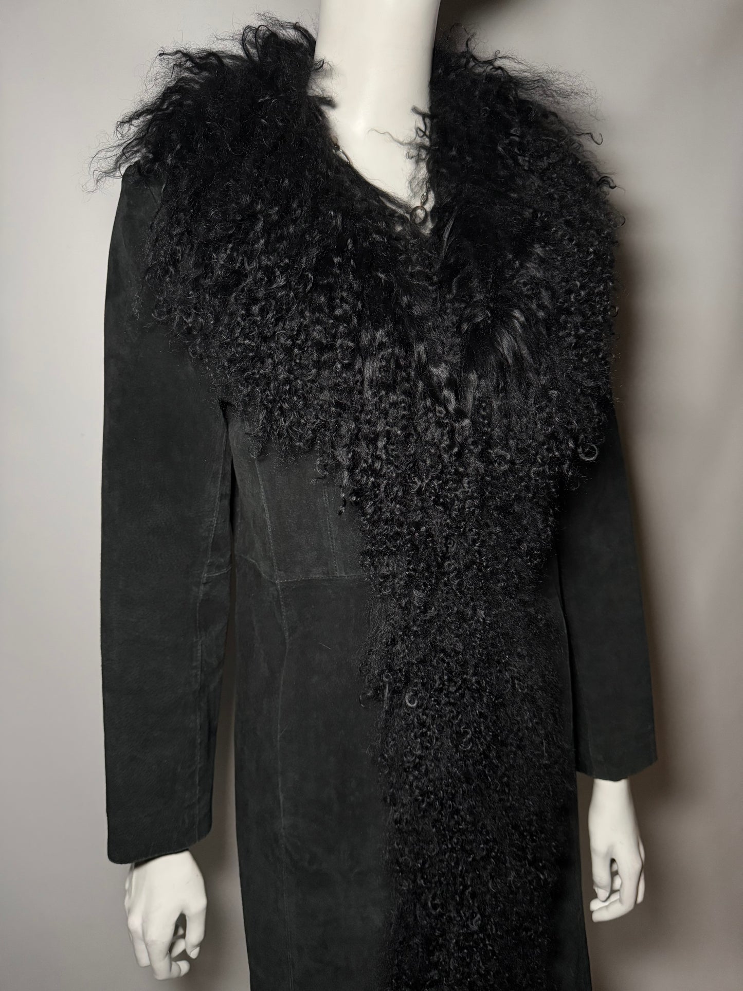 Vintage suede Penny Lane Afghan coat Twinkling Global