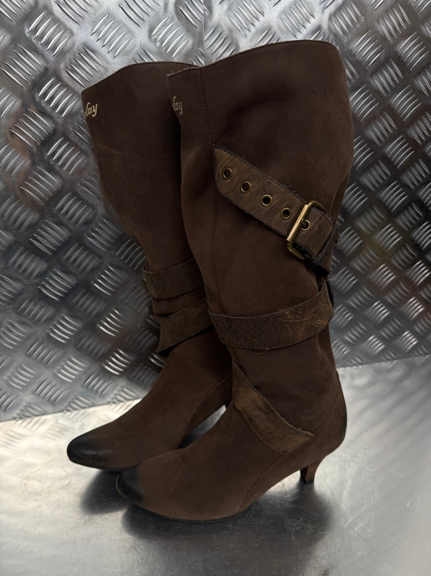 Vintage Replay leather cowboy boots TWINKLING GLOBAL