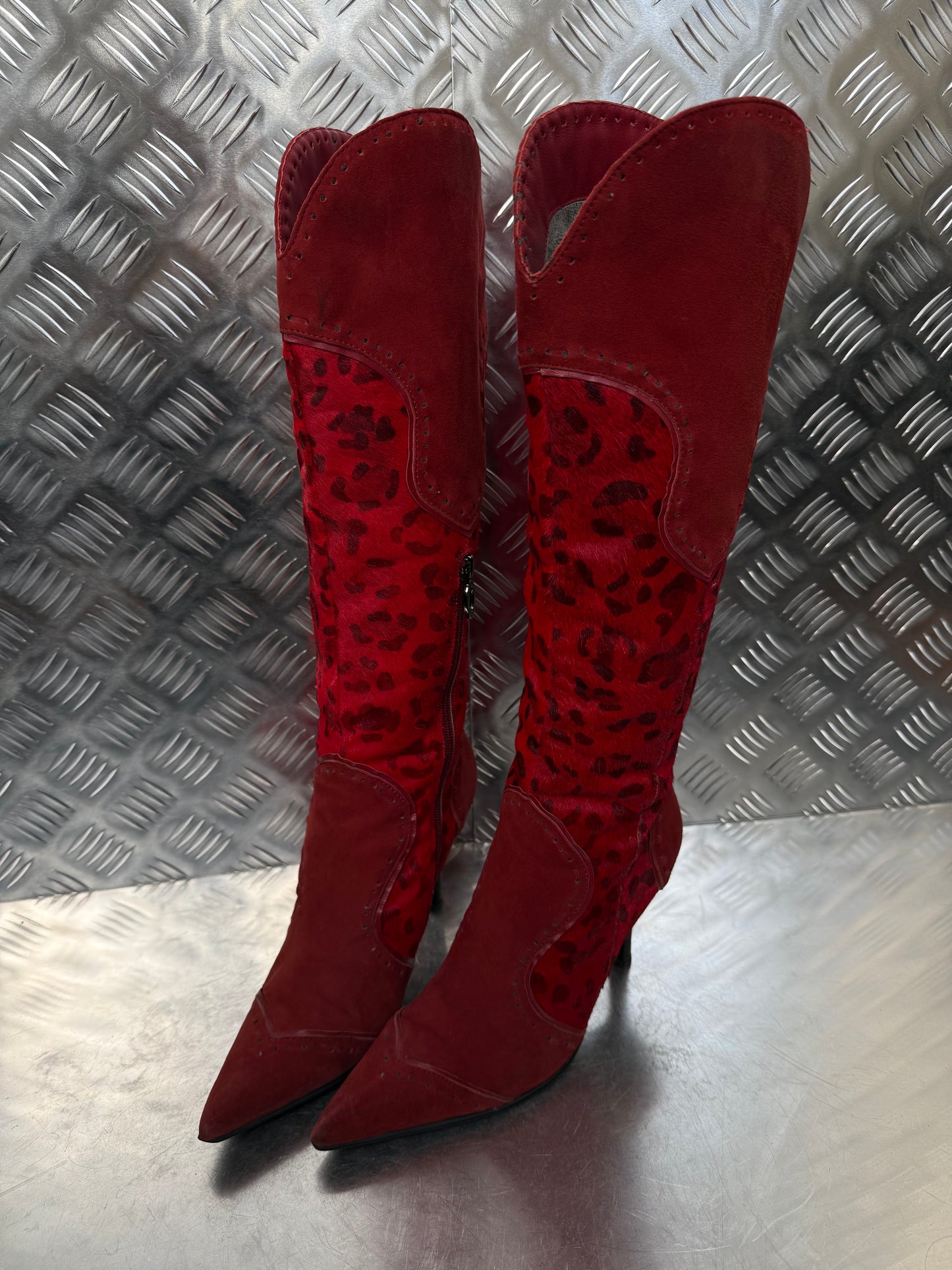 Vintage leather boot TWINKLING GLOBAL