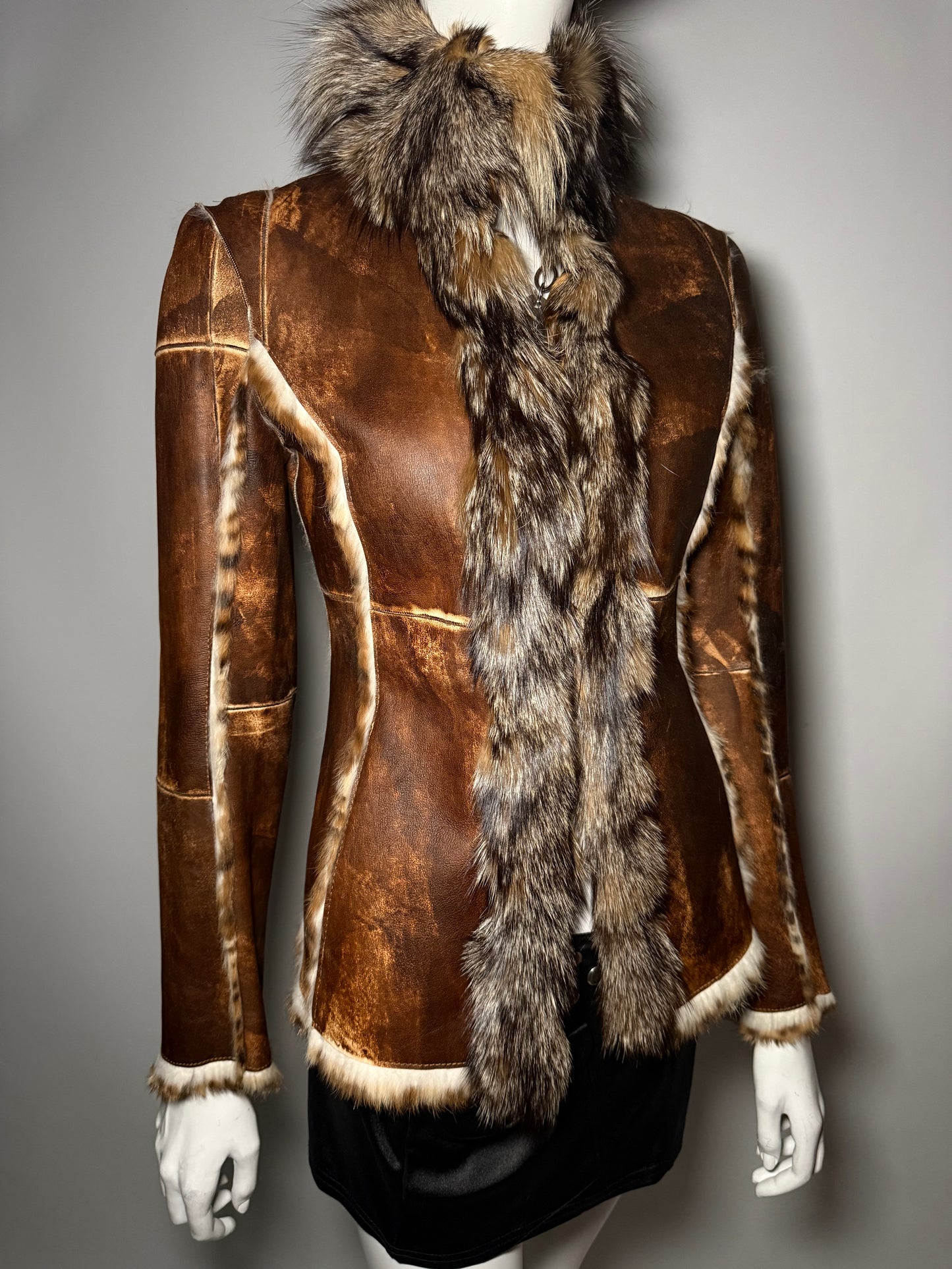 Vintage Italian leather jacket Twinkling Global