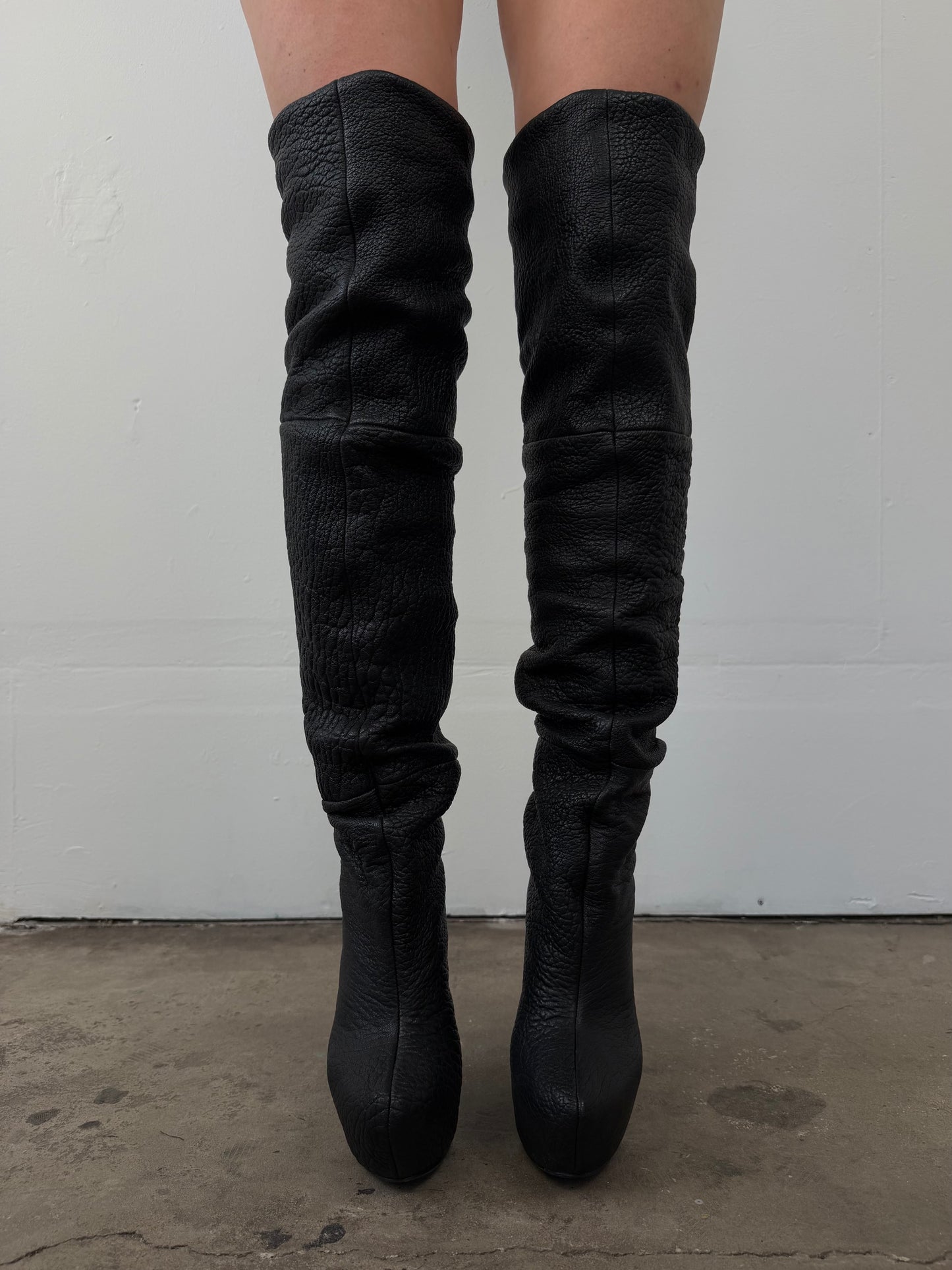 Archive Rock & Republic leather over-the-knee platform boots TWINKLING GLOBAL