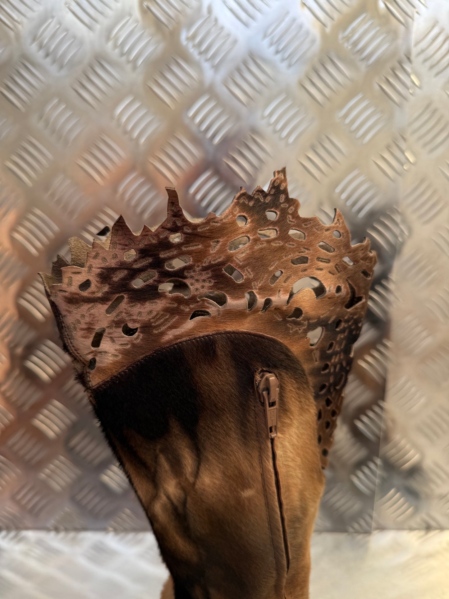 Vintage Italian leather boots Twinkling Global