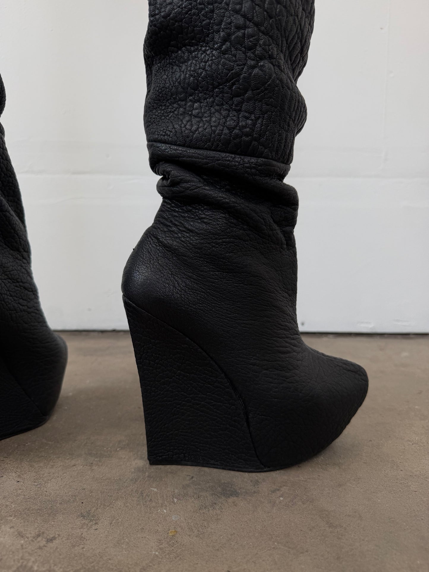 Archive Rock & Republic leather over-the-knee platform boots TWINKLING GLOBAL