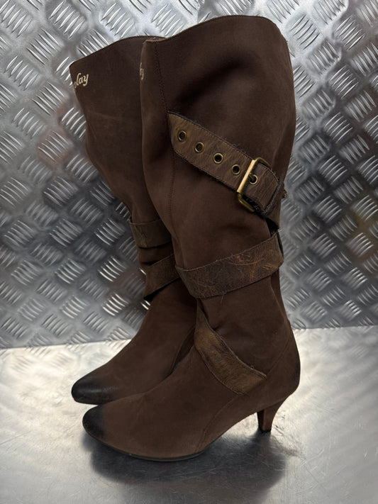 Vintage Replay leather cowboy boots TWINKLING GLOBAL