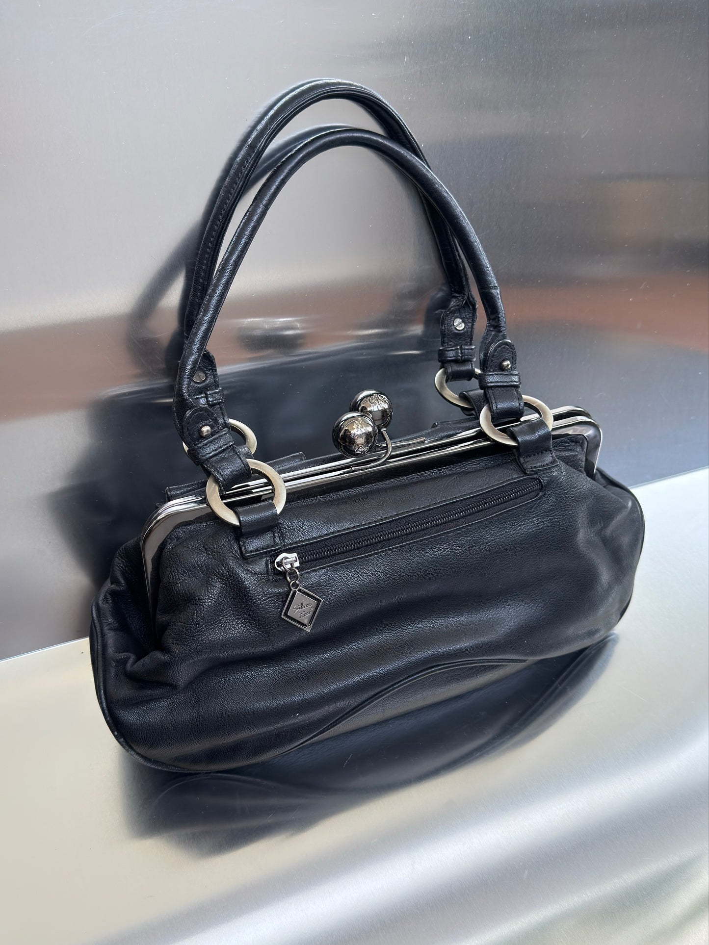 Vintage Leather Bag - TWINKLING GLOBAL