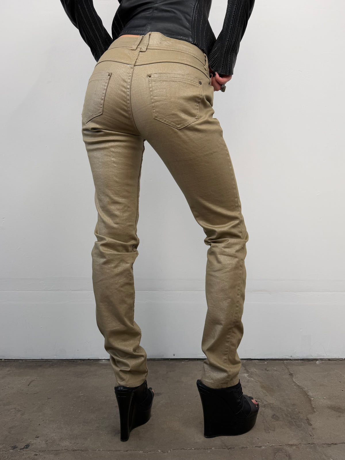Beige jeans TWINKLING GLOBAL