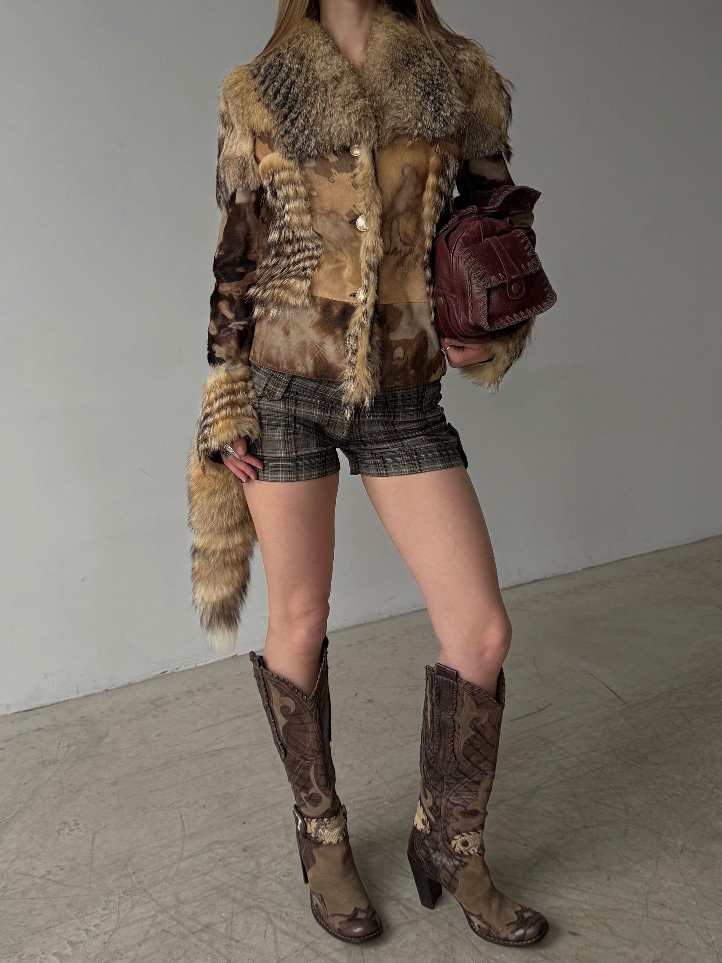 Vintage leather jacket