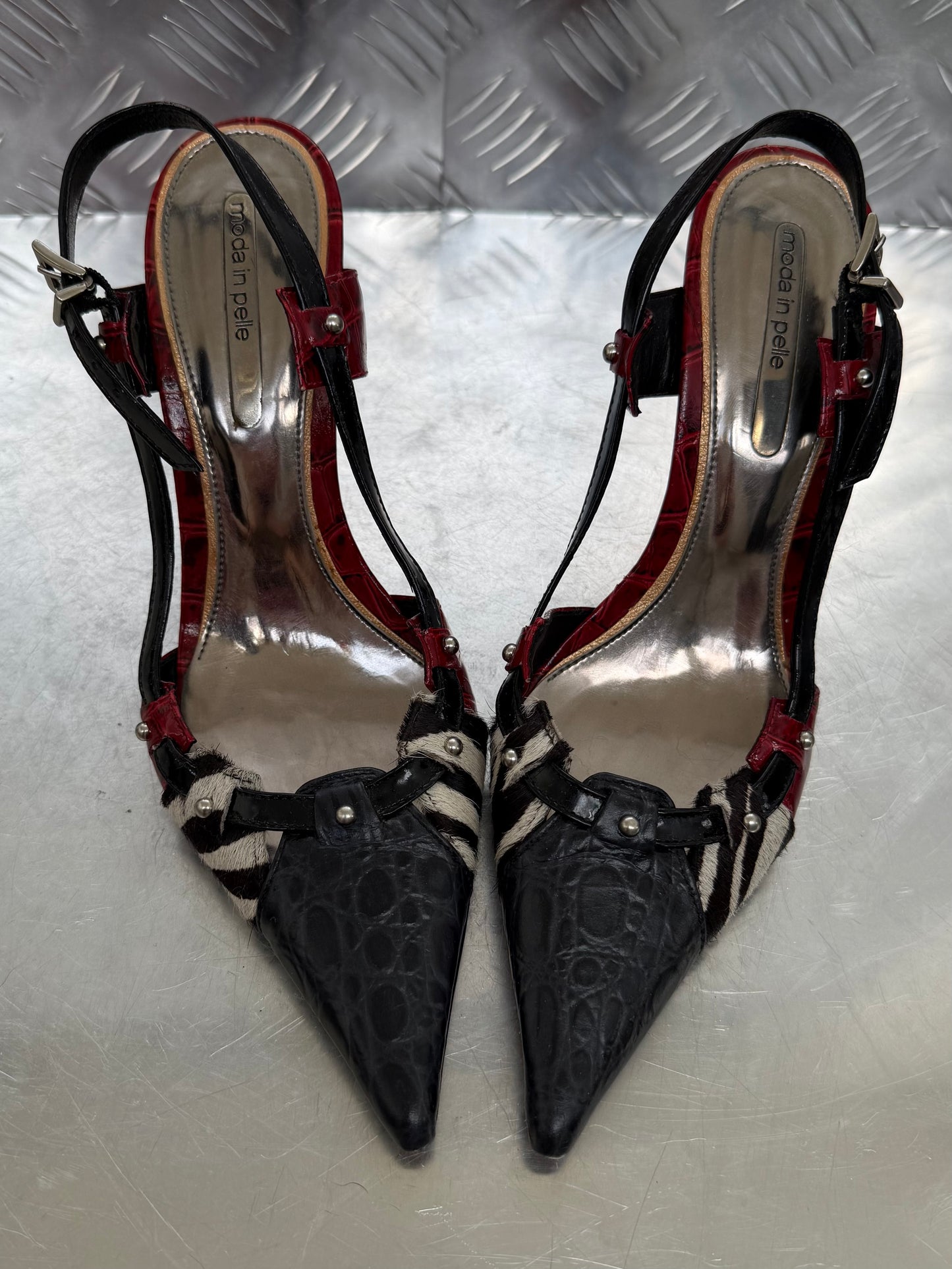 Vintage Italian slingback heels TWINKLING GLOBAL
