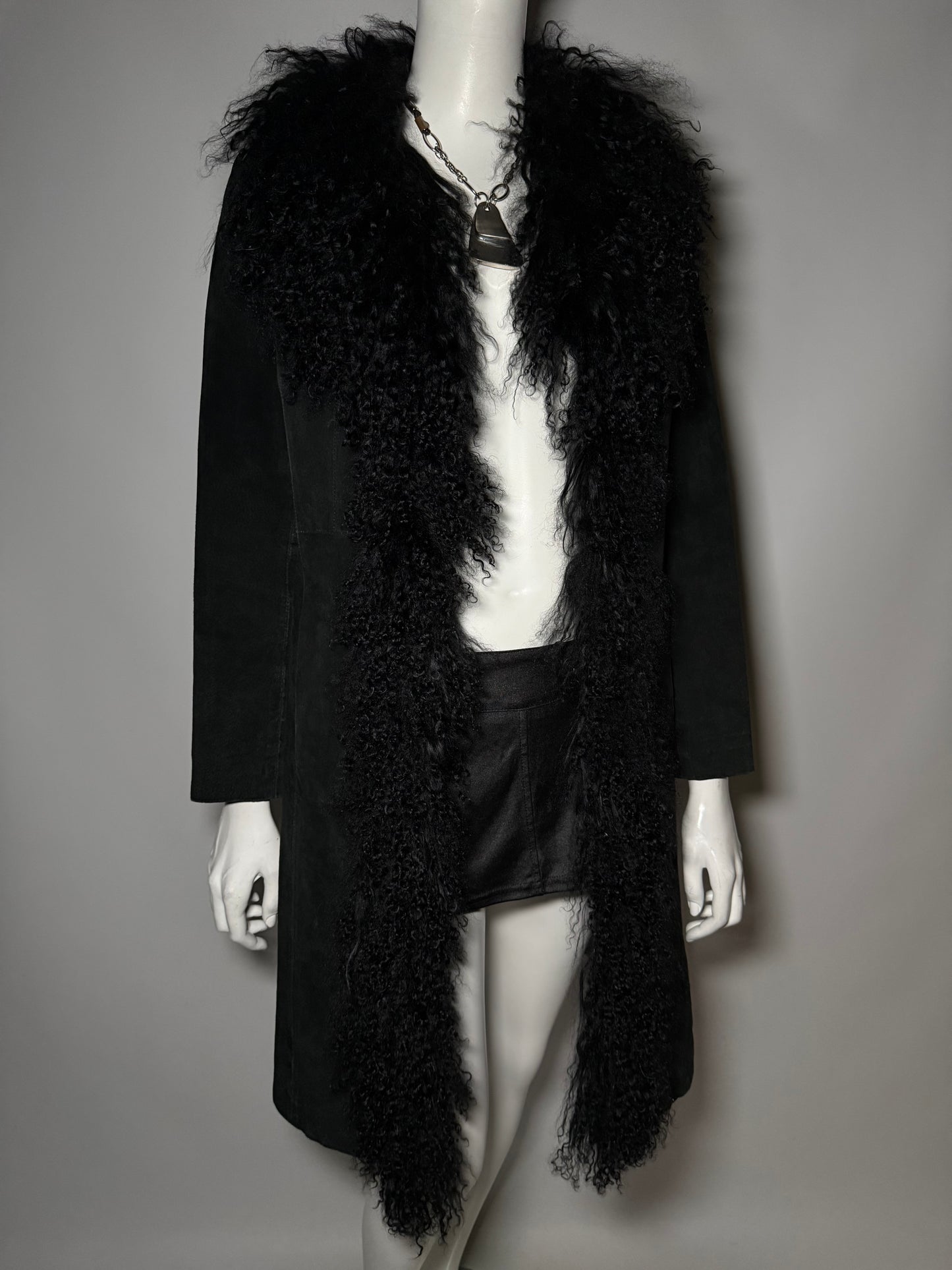 Vintage suede Penny Lane Afghan coat Twinkling Global