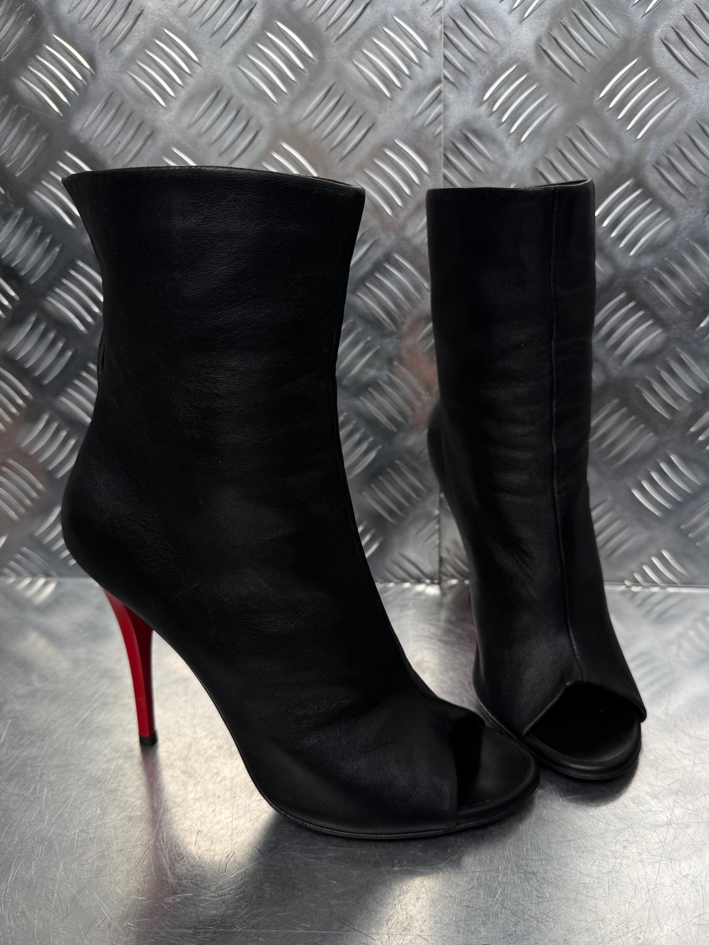 Vintage Giuseppe Zanotti leather ankle boots TWINKLING GLOBAL