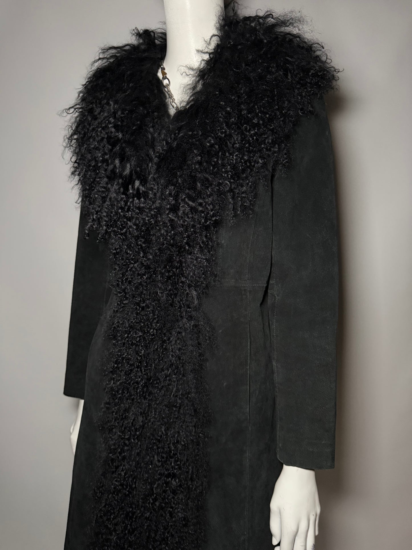 Vintage suede Penny Lane Afghan coat Twinkling Global