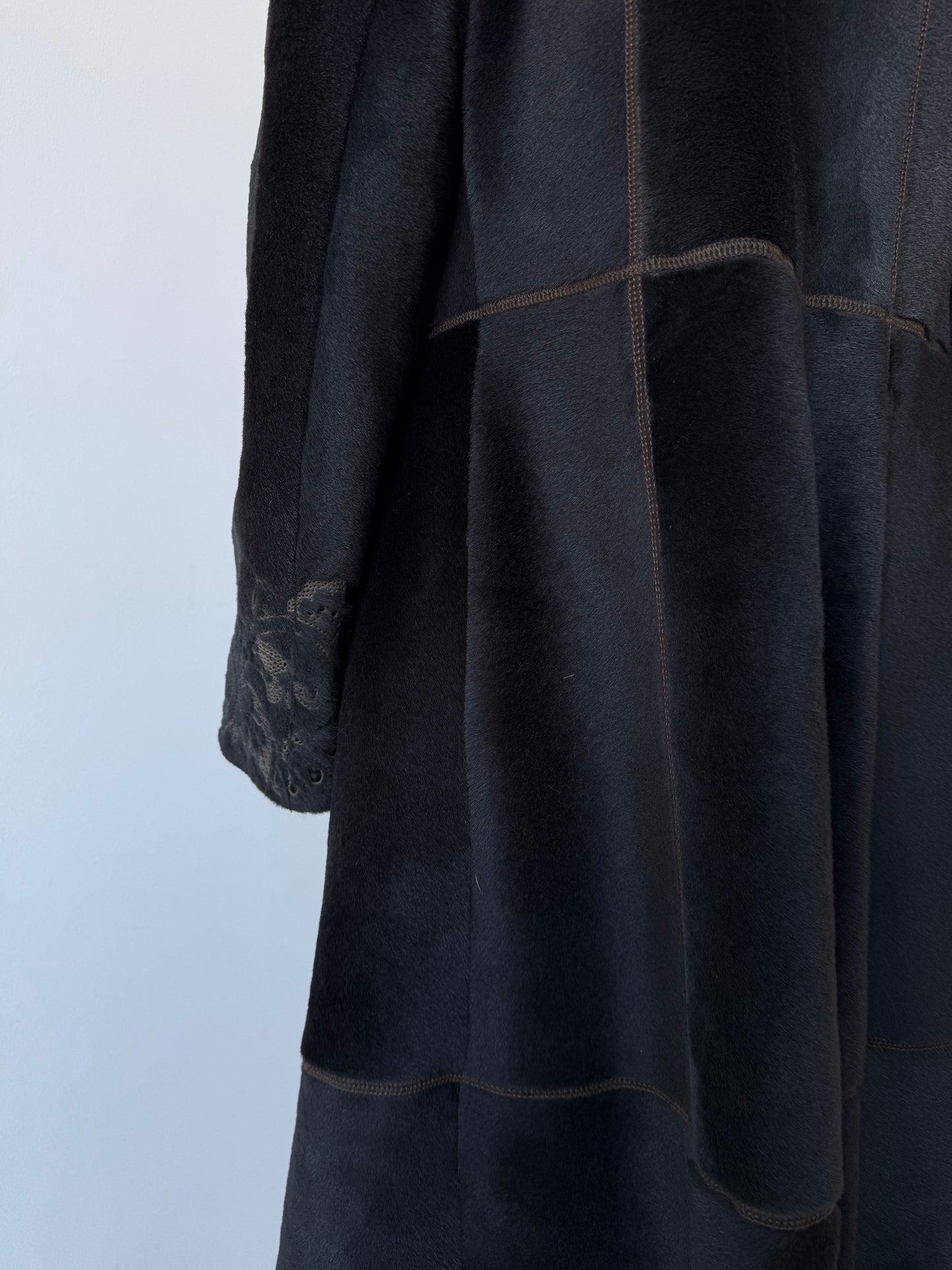 Vintage leather coat TWINKLING GLOBAL