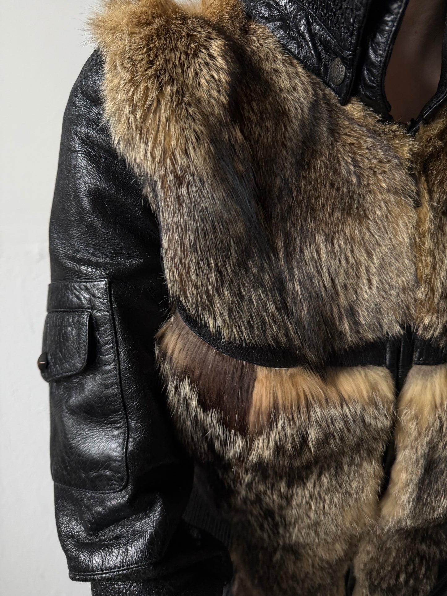 Vintage leather jacket Twinkling Global