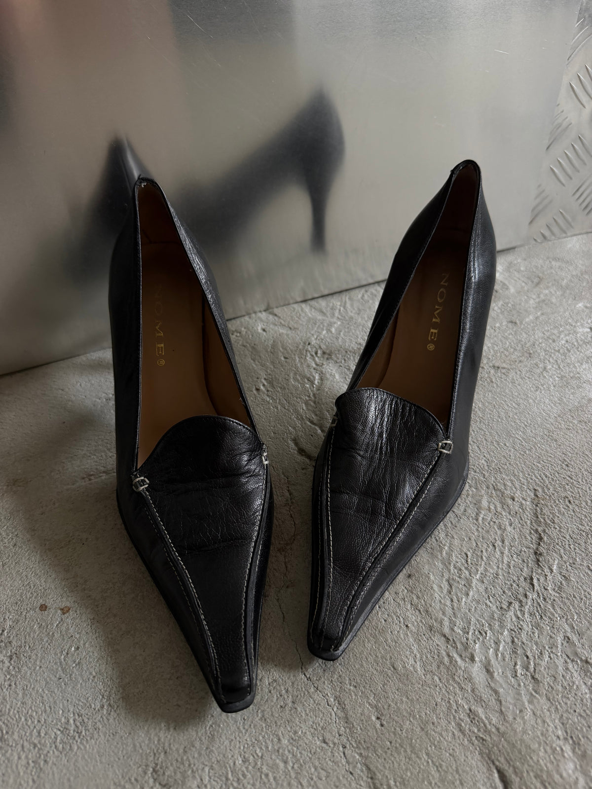 Black pointed-toe heels TWINKLING GLOBAL