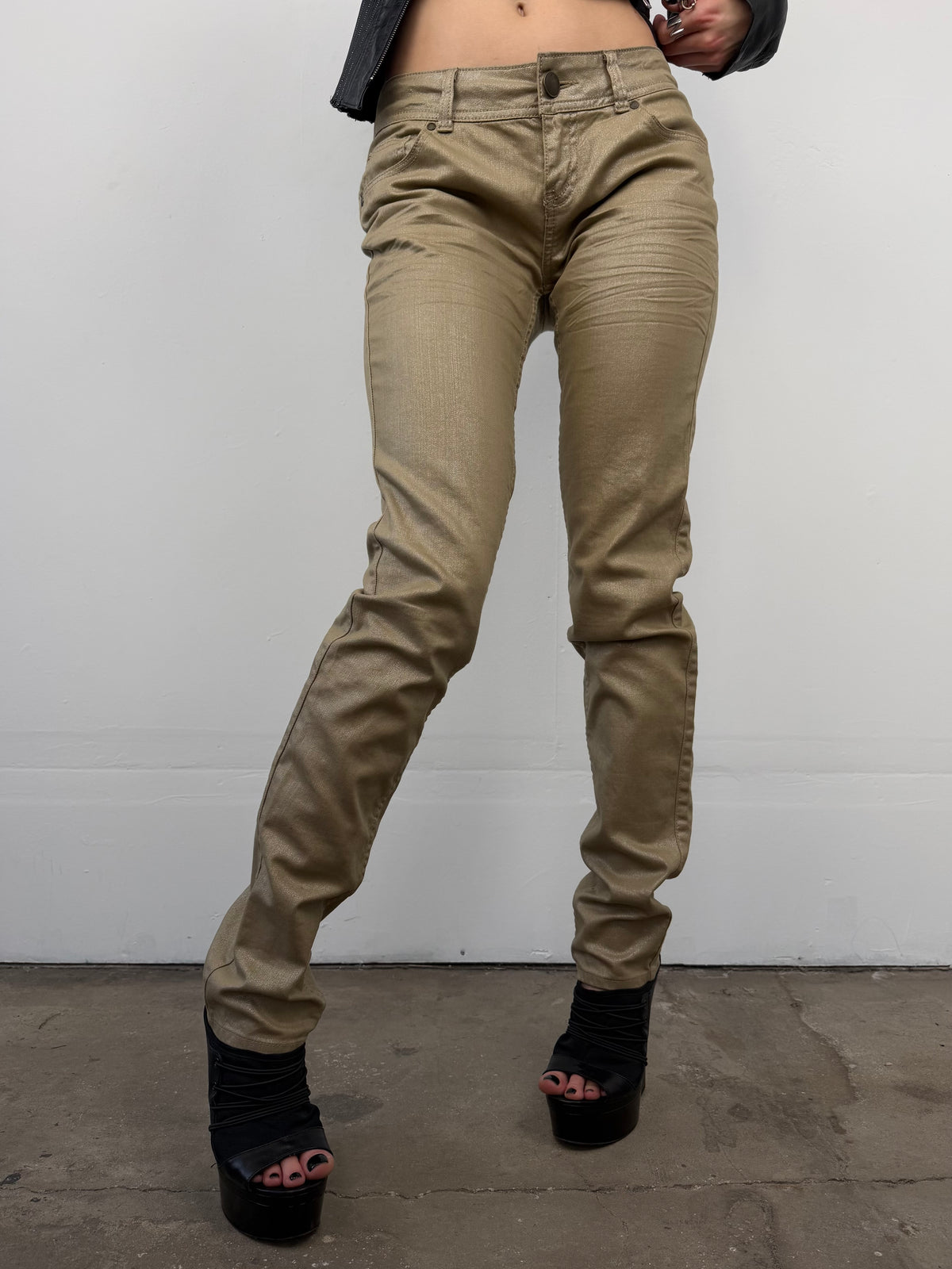 Beige jeans TWINKLING GLOBAL