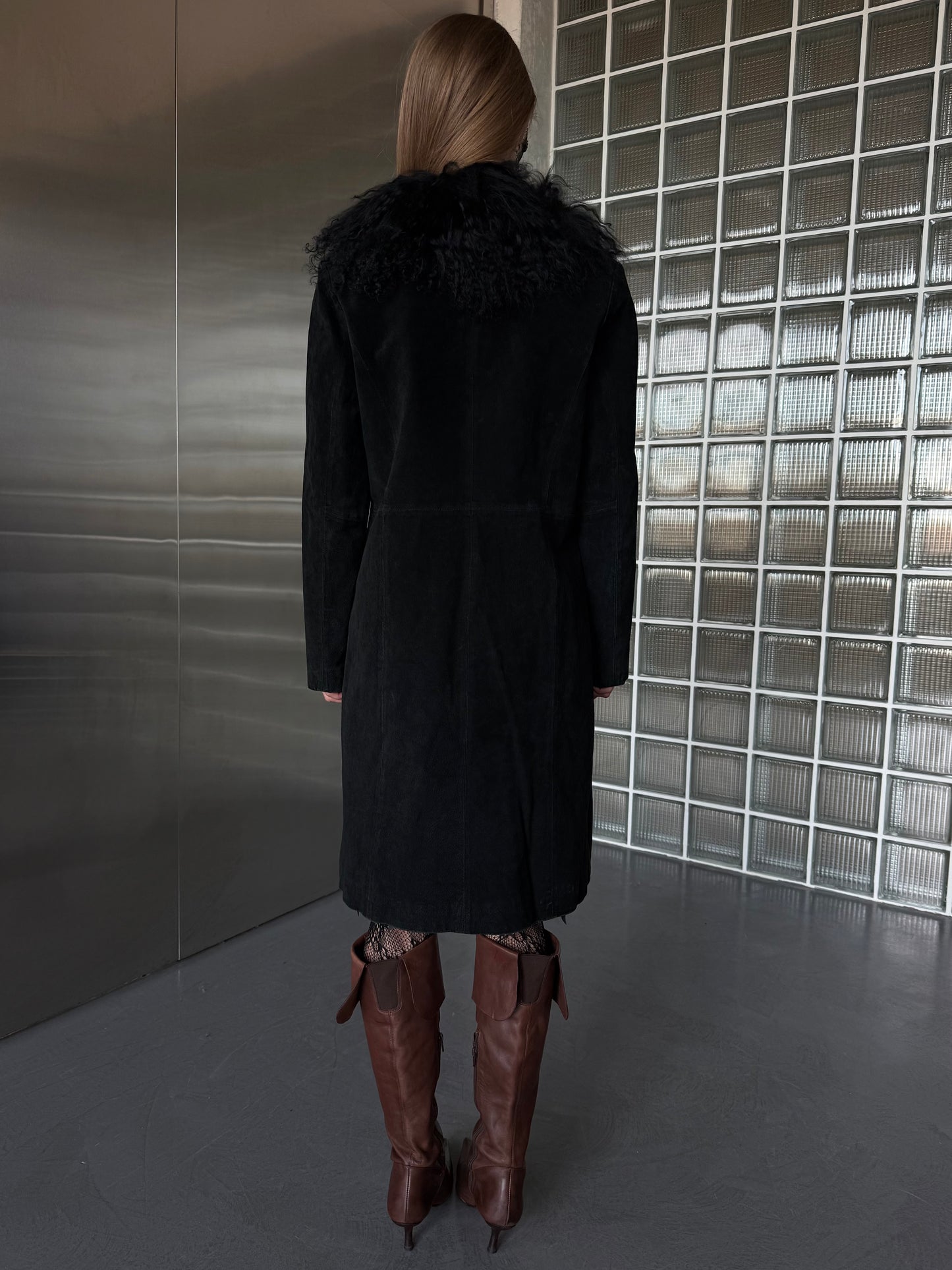 Vintage suede Penny Lane Afghan coat Twinkling Global
