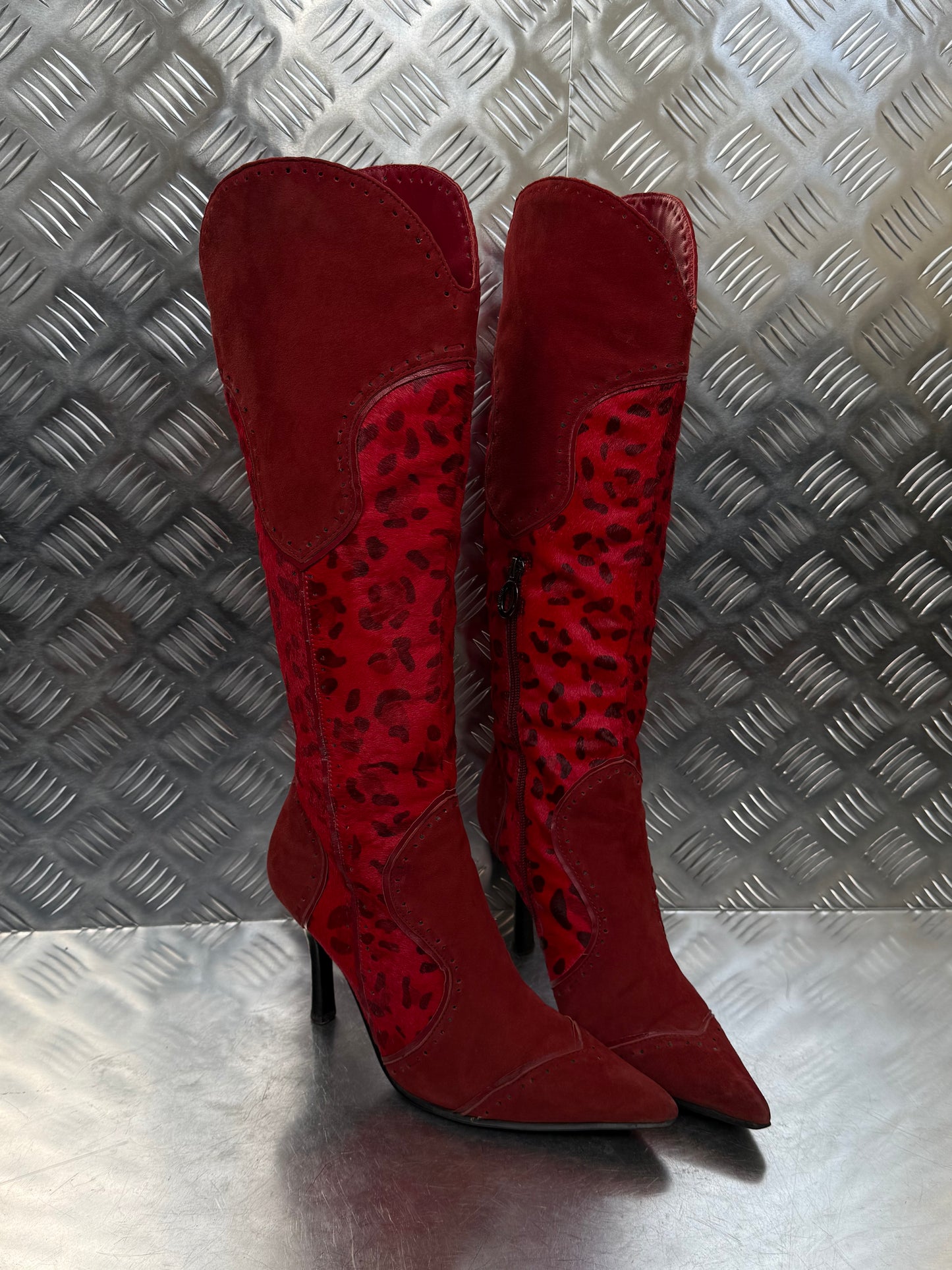 Vintage leather boot TWINKLING GLOBAL