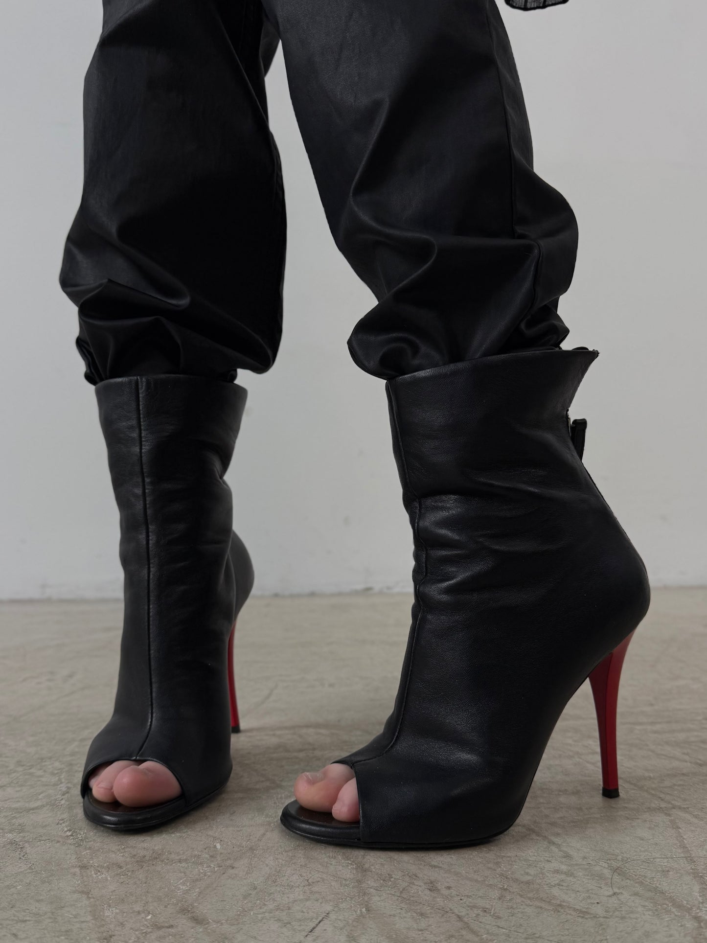 Vintage Giuseppe Zanotti leather ankle boots TWINKLING GLOBAL