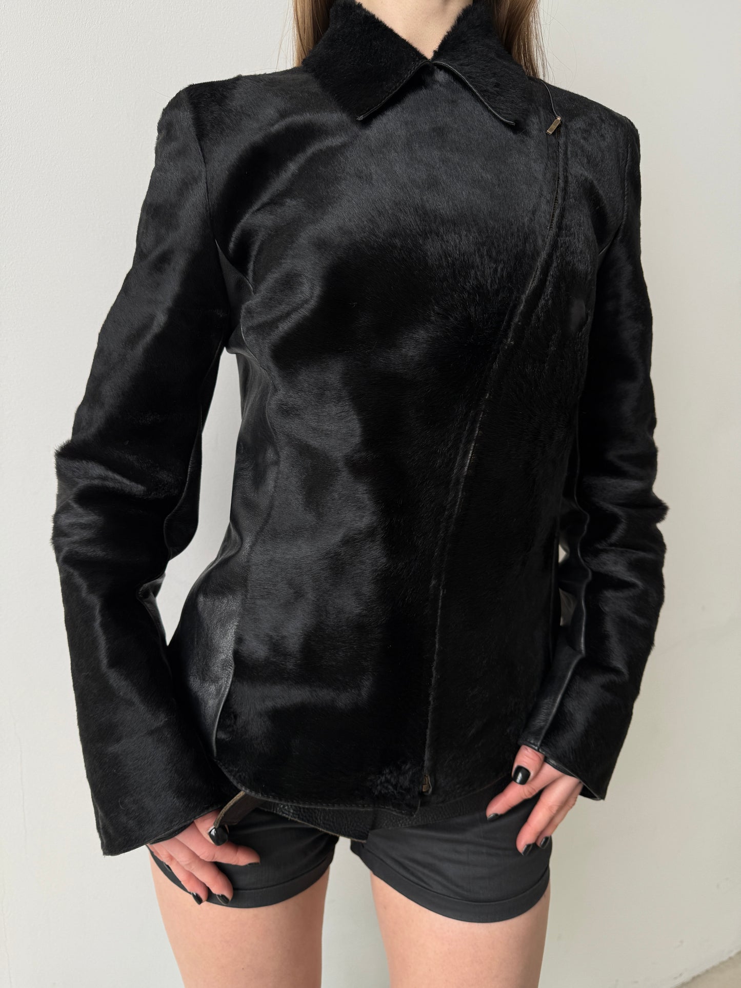 Vintage leather jacket TWINKLING GLOBAL