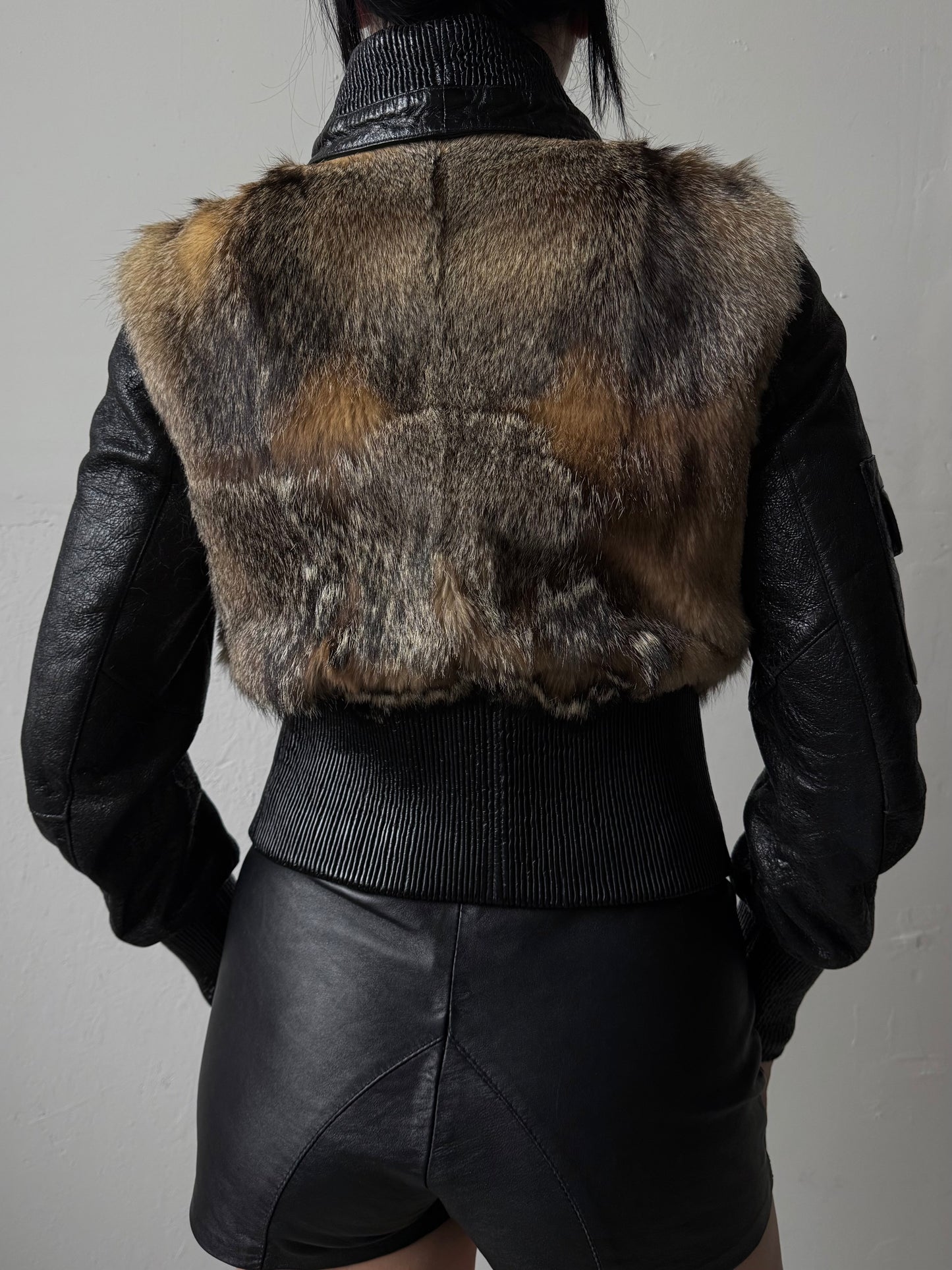 Vintage leather jacket Twinkling Global