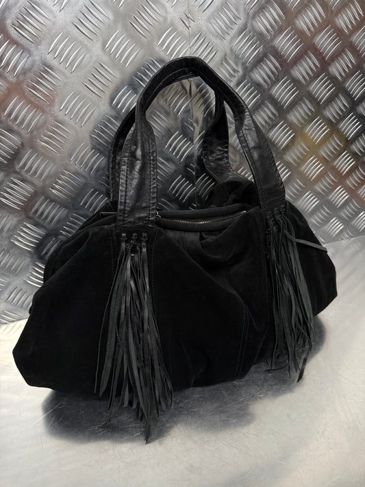 Vintage Casadei suede fringe bag TWINKLING GLOBAL