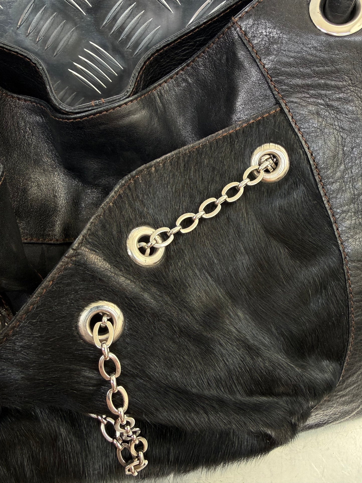 Vintage Furla Leather Bag Twinkling Global