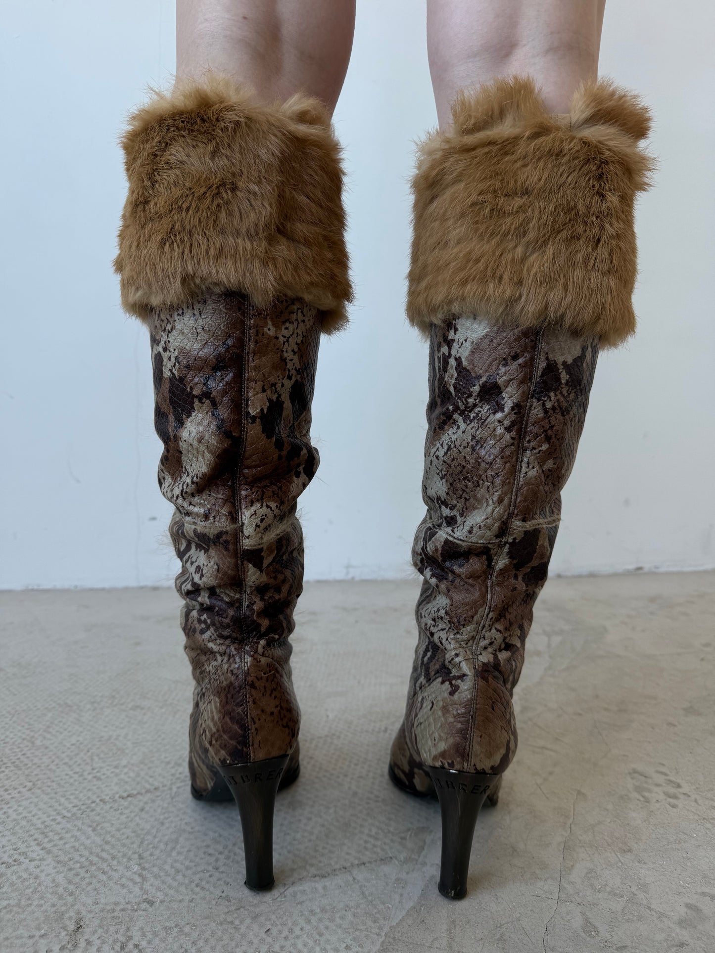 Vintage leather boots TWINKLING GLOBAL