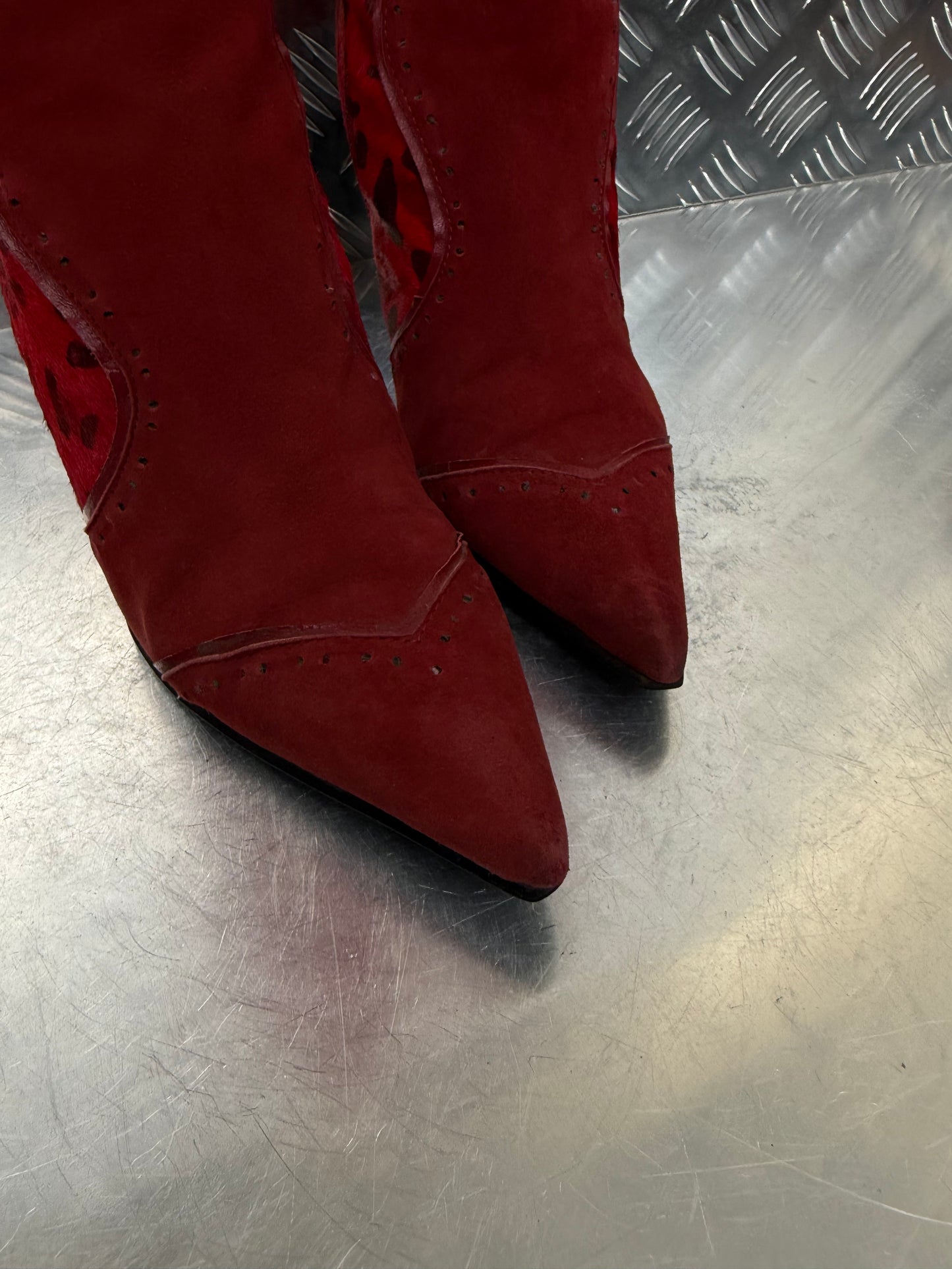 Vintage leather boot TWINKLING GLOBAL