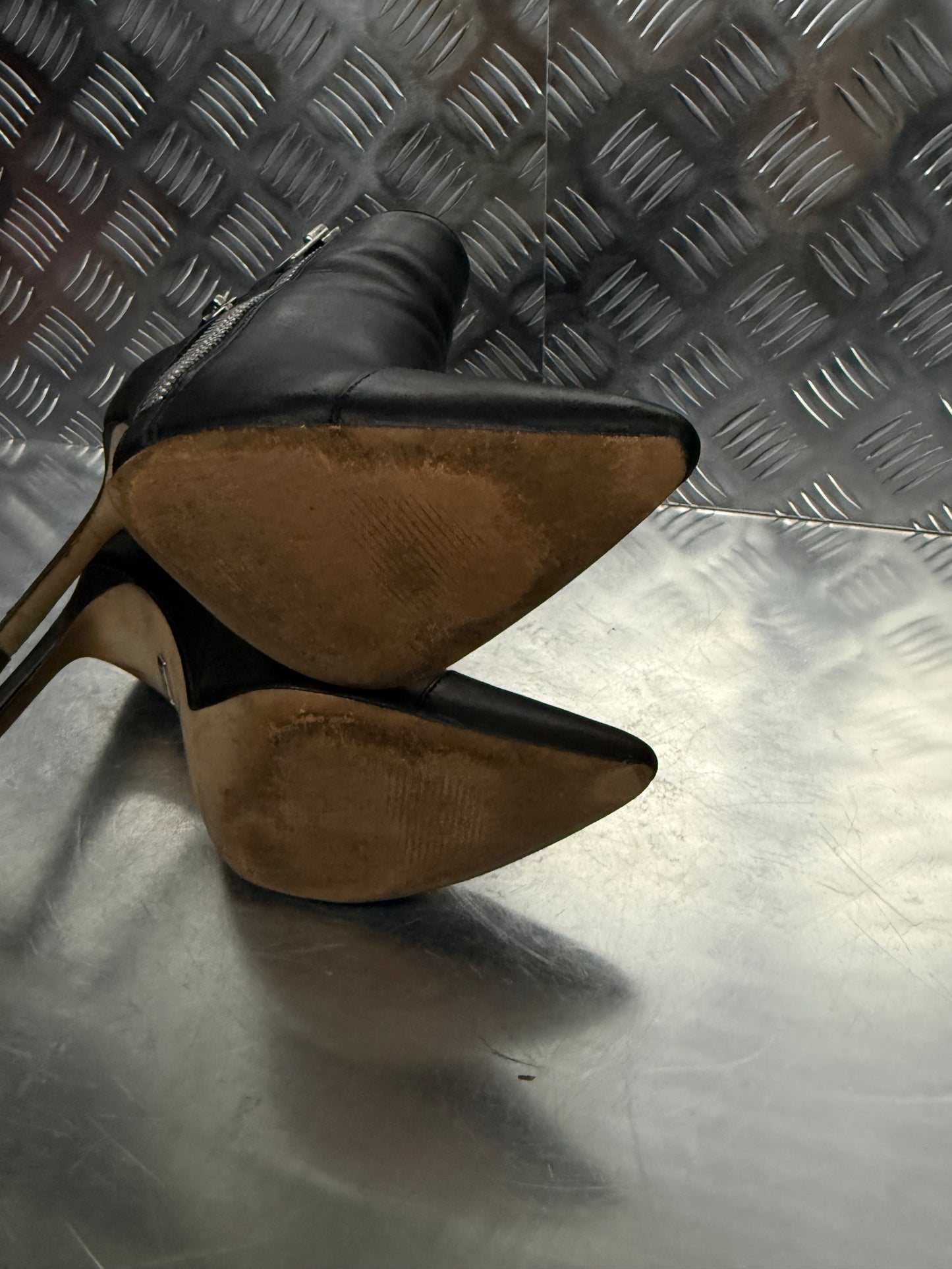 Vintage leather ankle boots Buffalo TWINKLING GLOBAL