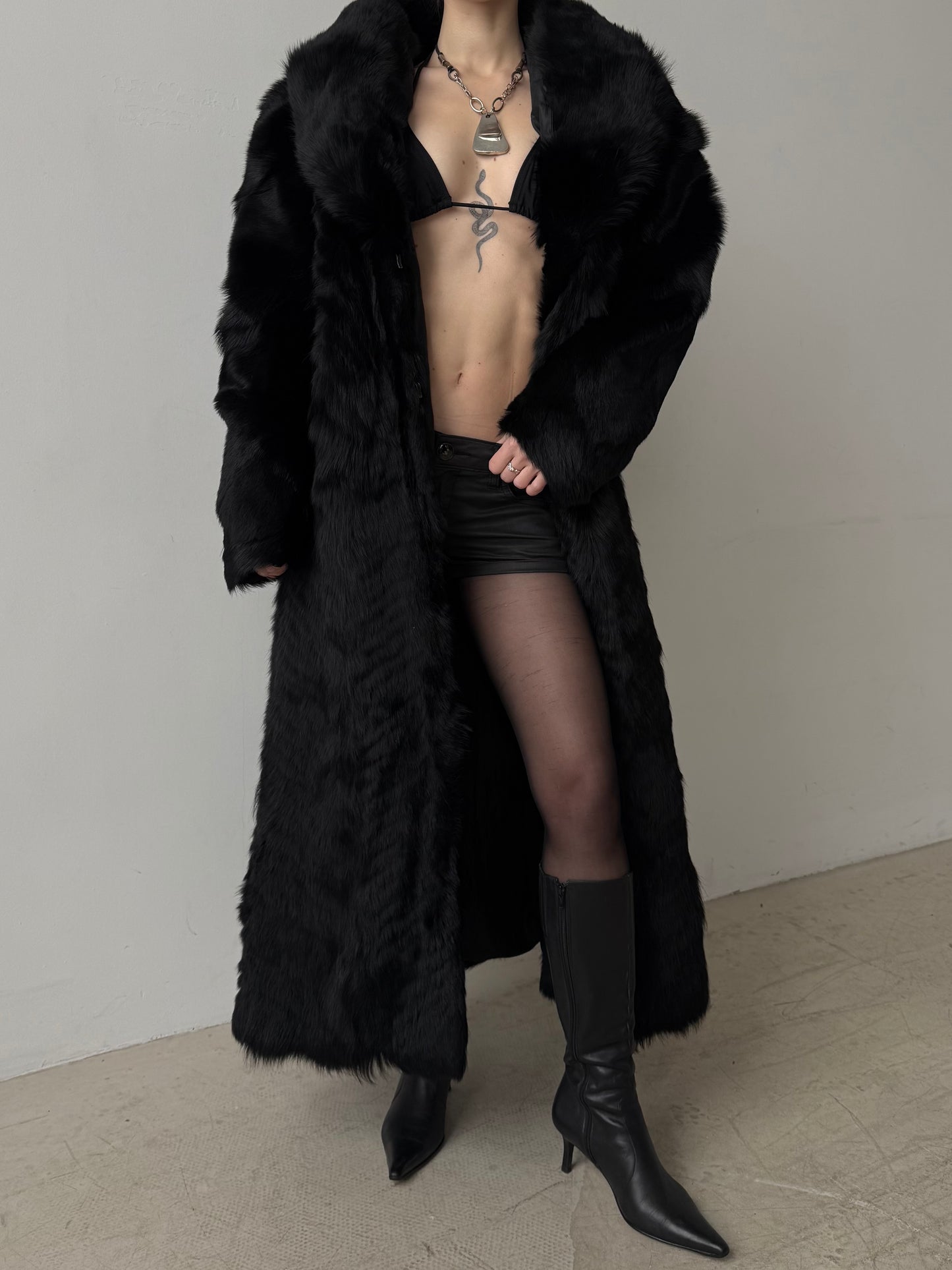 Vintage oversized coat TWINKLING GLOBAL
