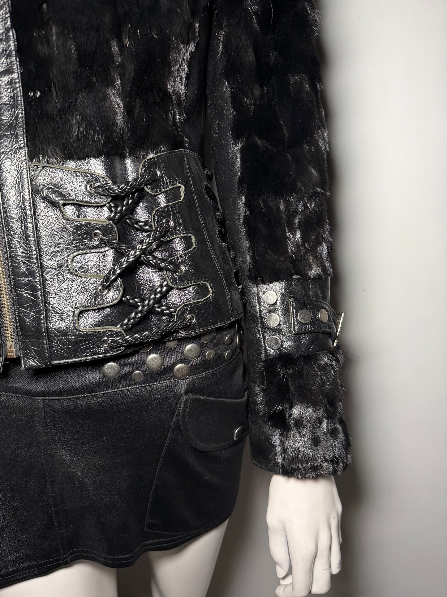 Vintage Leather Jacket TWINKLING GLOBAL