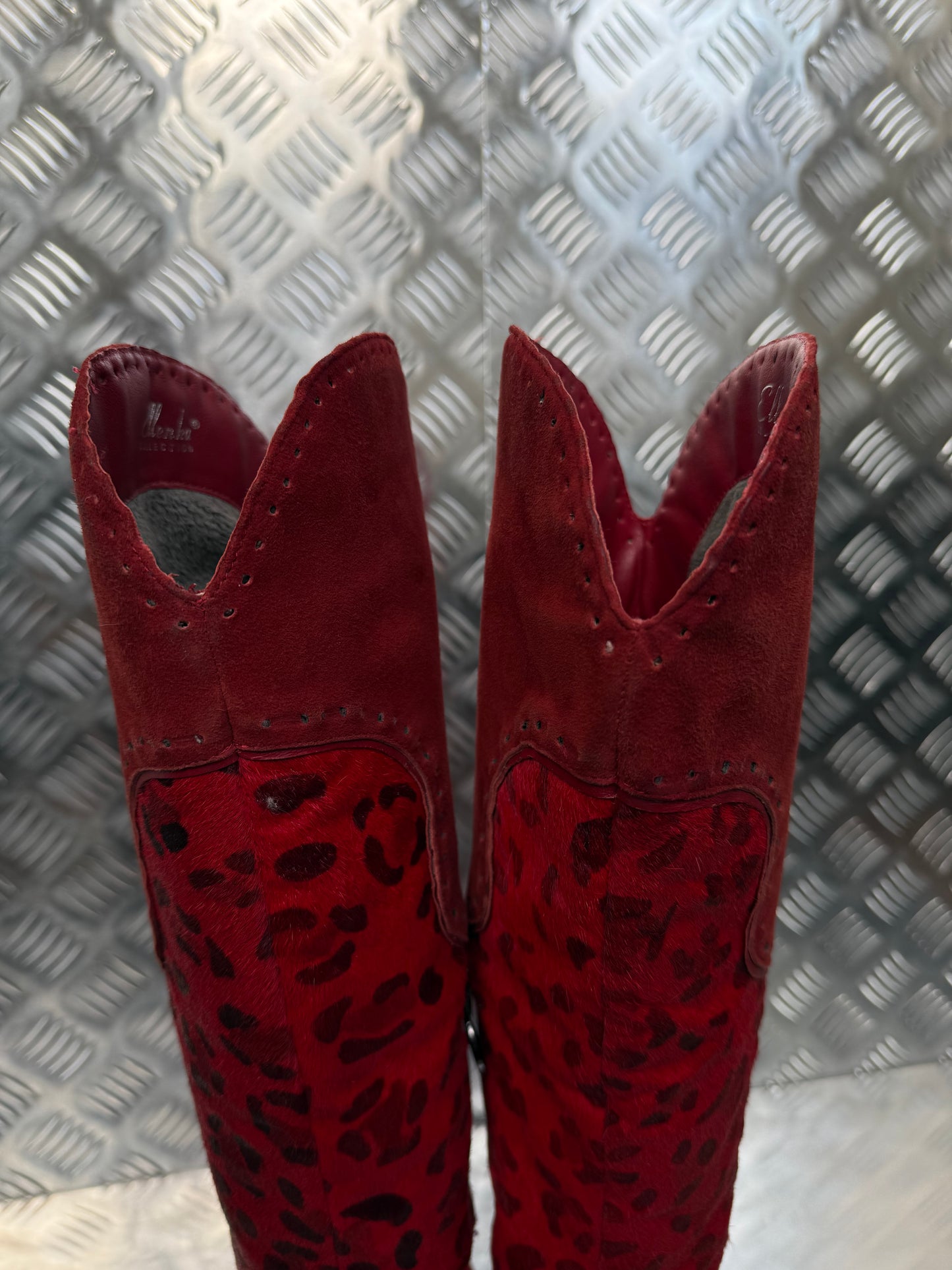 Vintage leather boot TWINKLING GLOBAL