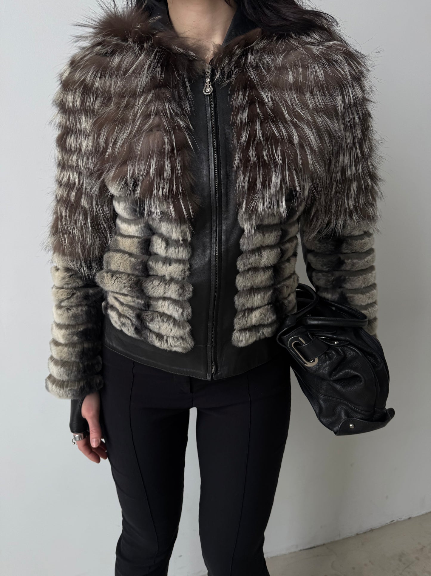 Vintage leather jacketTWINKLING GLOBAL