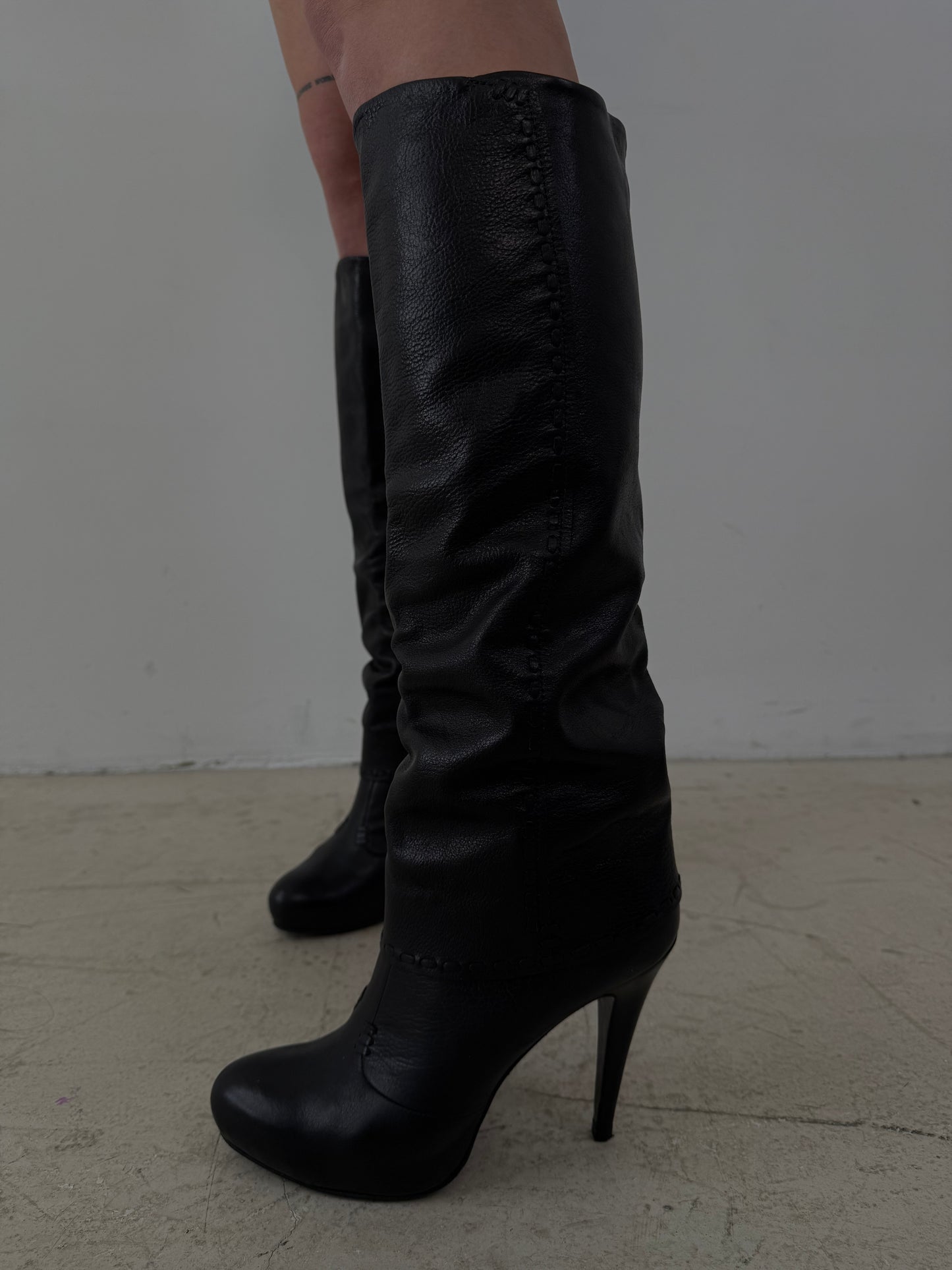 Vintage Fabi leather boots TWINKLING GLOBAL