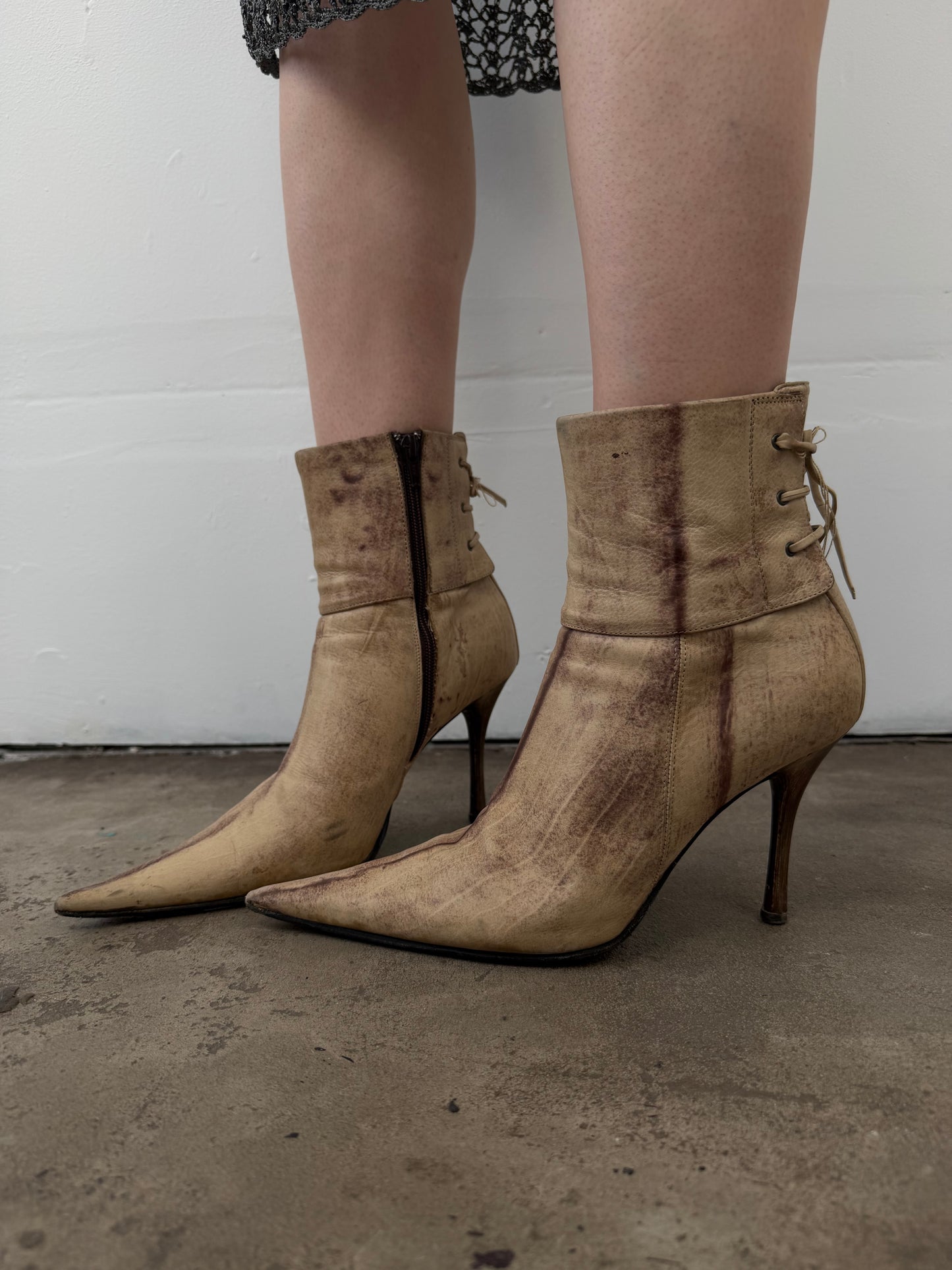 Vintage Loretta Pettinari boots TWINKLING GLOBAL