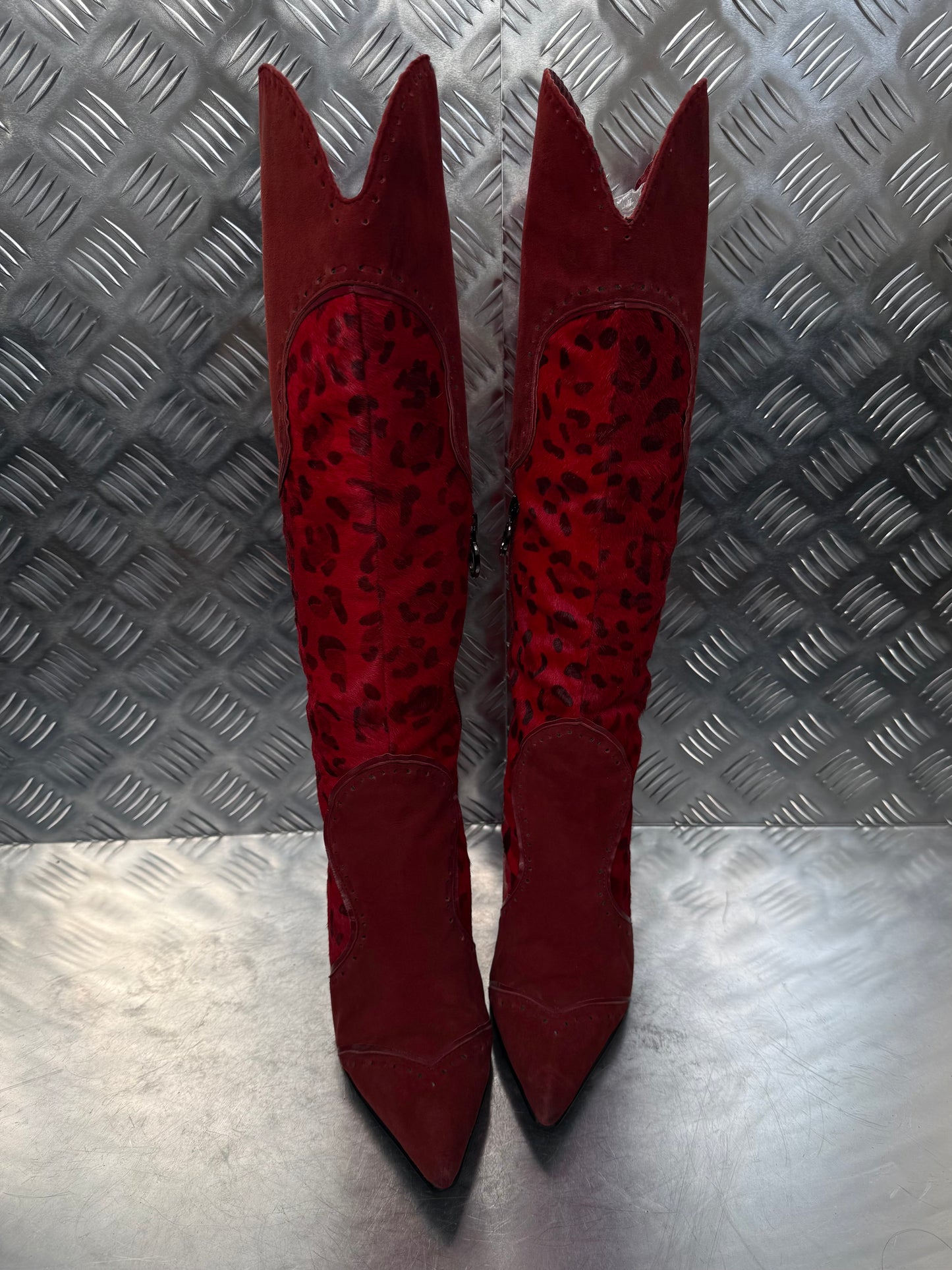 Vintage leather boot TWINKLING GLOBAL